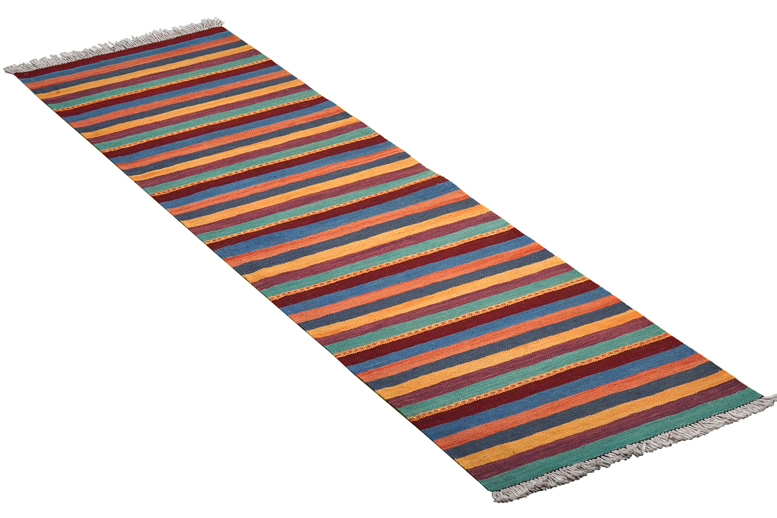 Kilim Gashgai Teppich Mehrfarbig