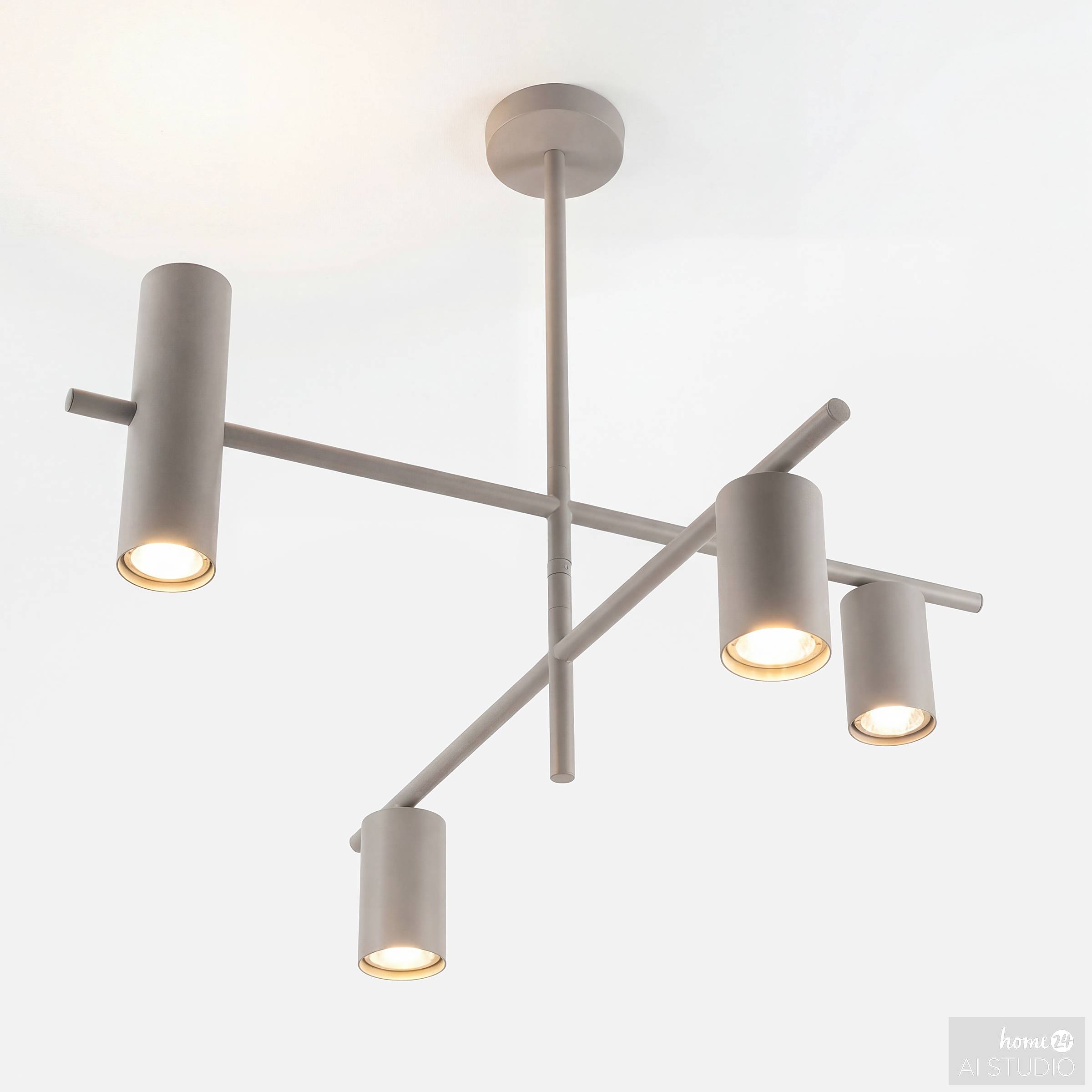Ceiling light HOVIA 5-Light Cross arm Iron
