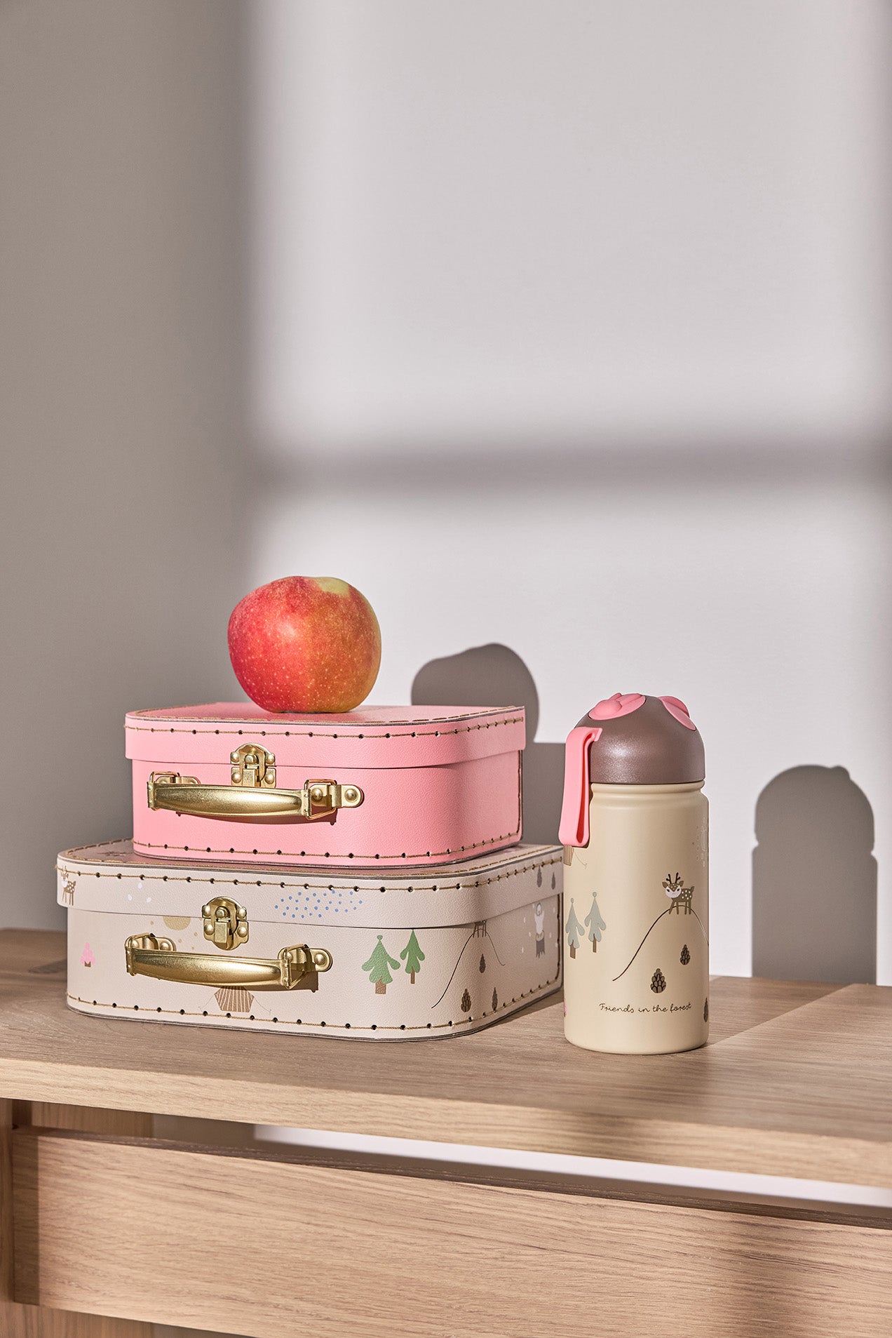 Friends in the Forest Flache Beige 360ml