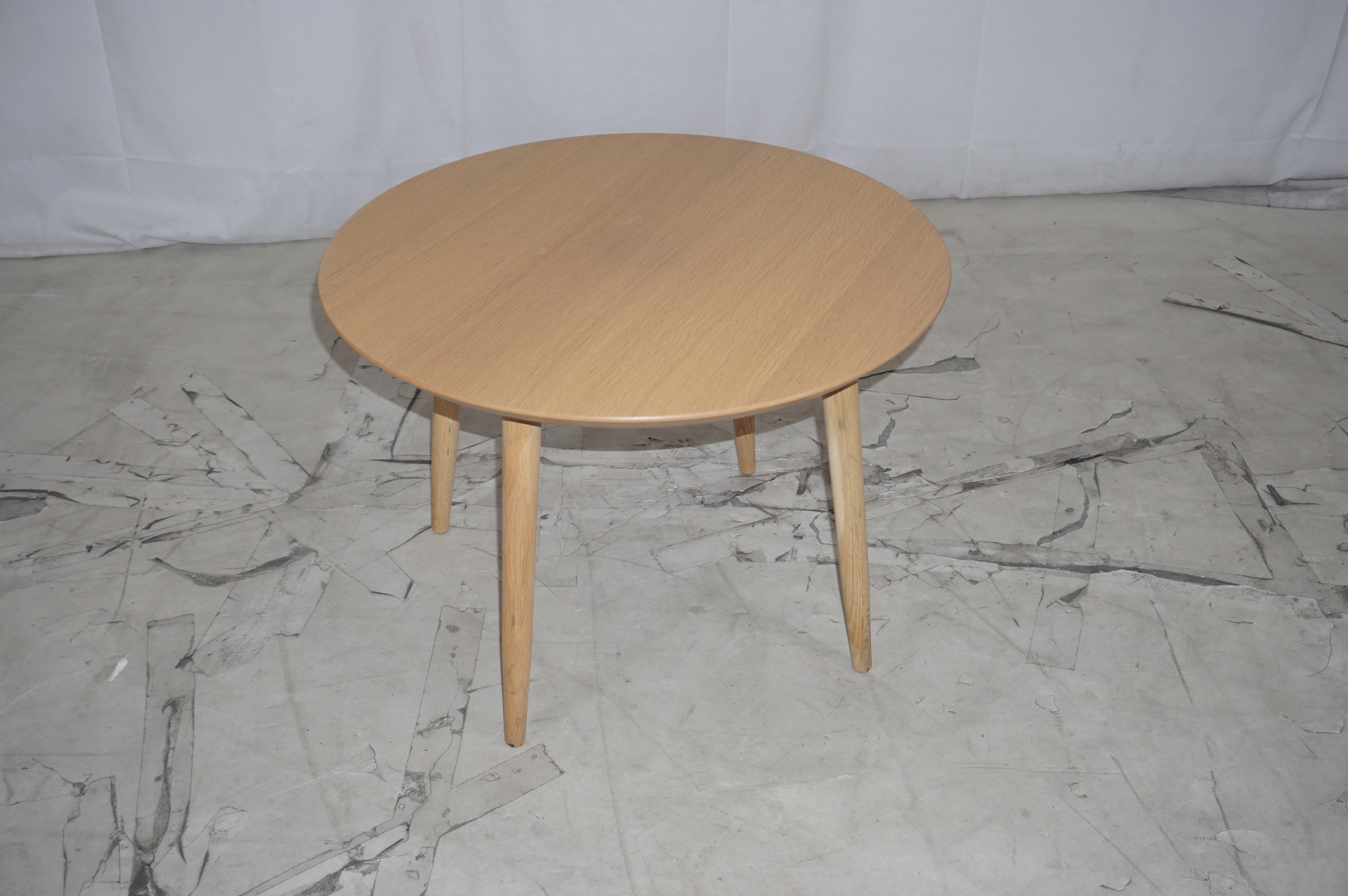 Hubert Couchtisch Oak  Ø 60cm 