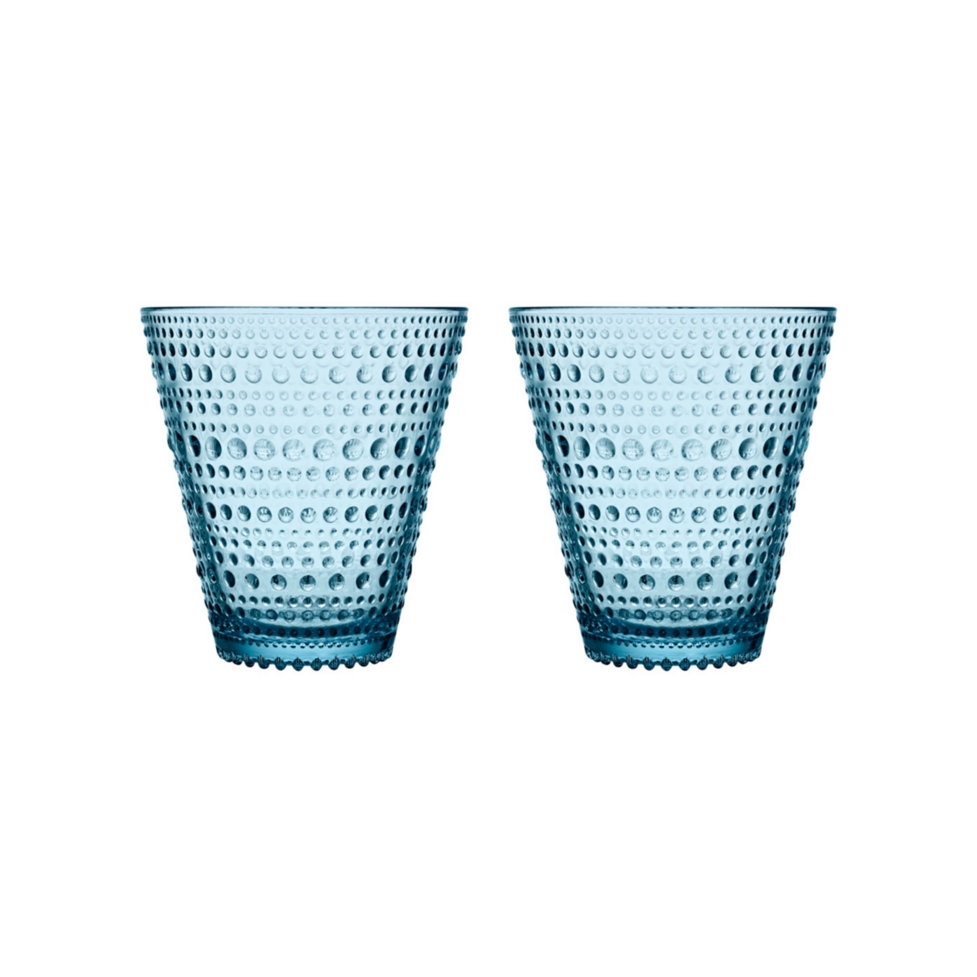 2x Kastehelmi Glas Blau