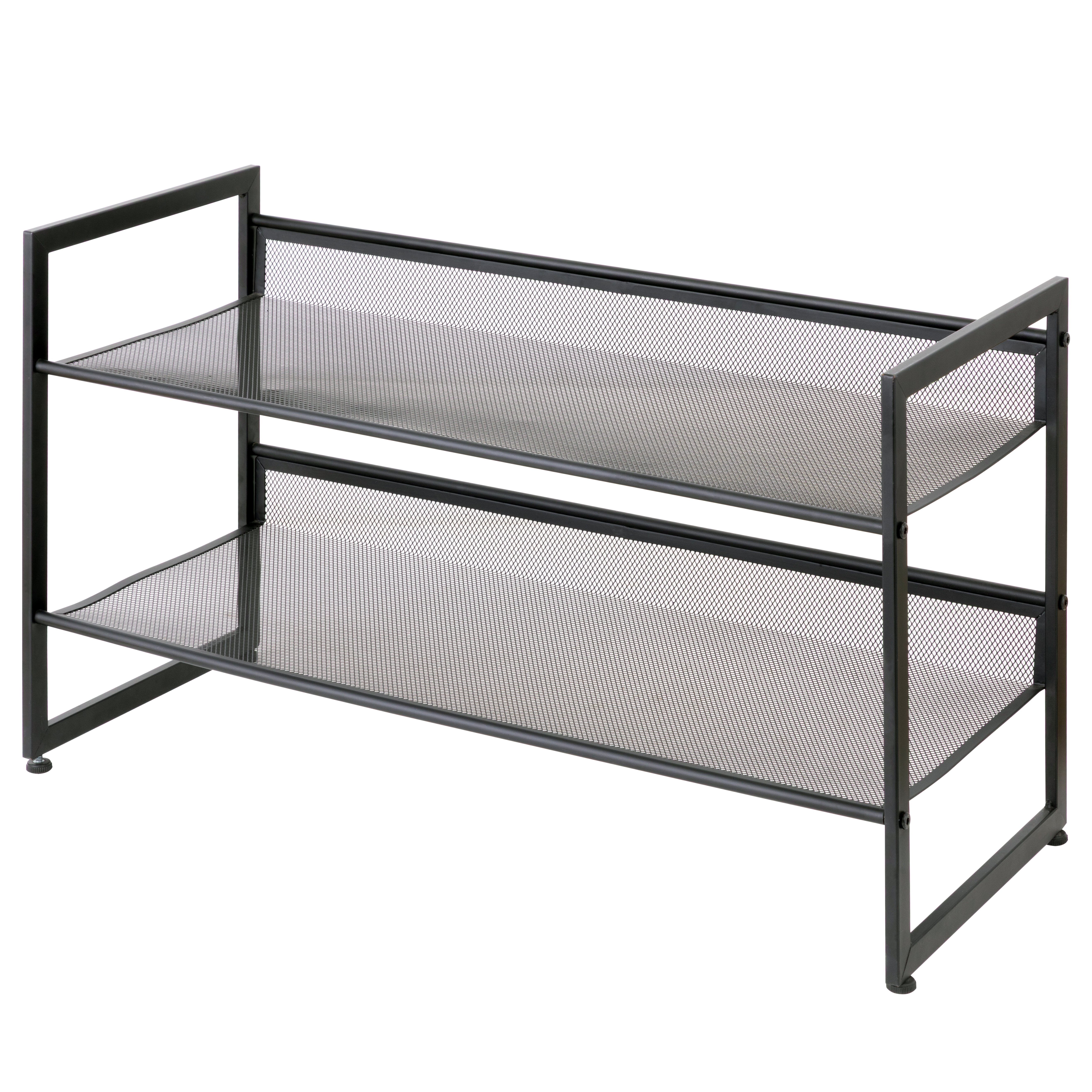 Tecnor Schuhregal Metall Schwarz