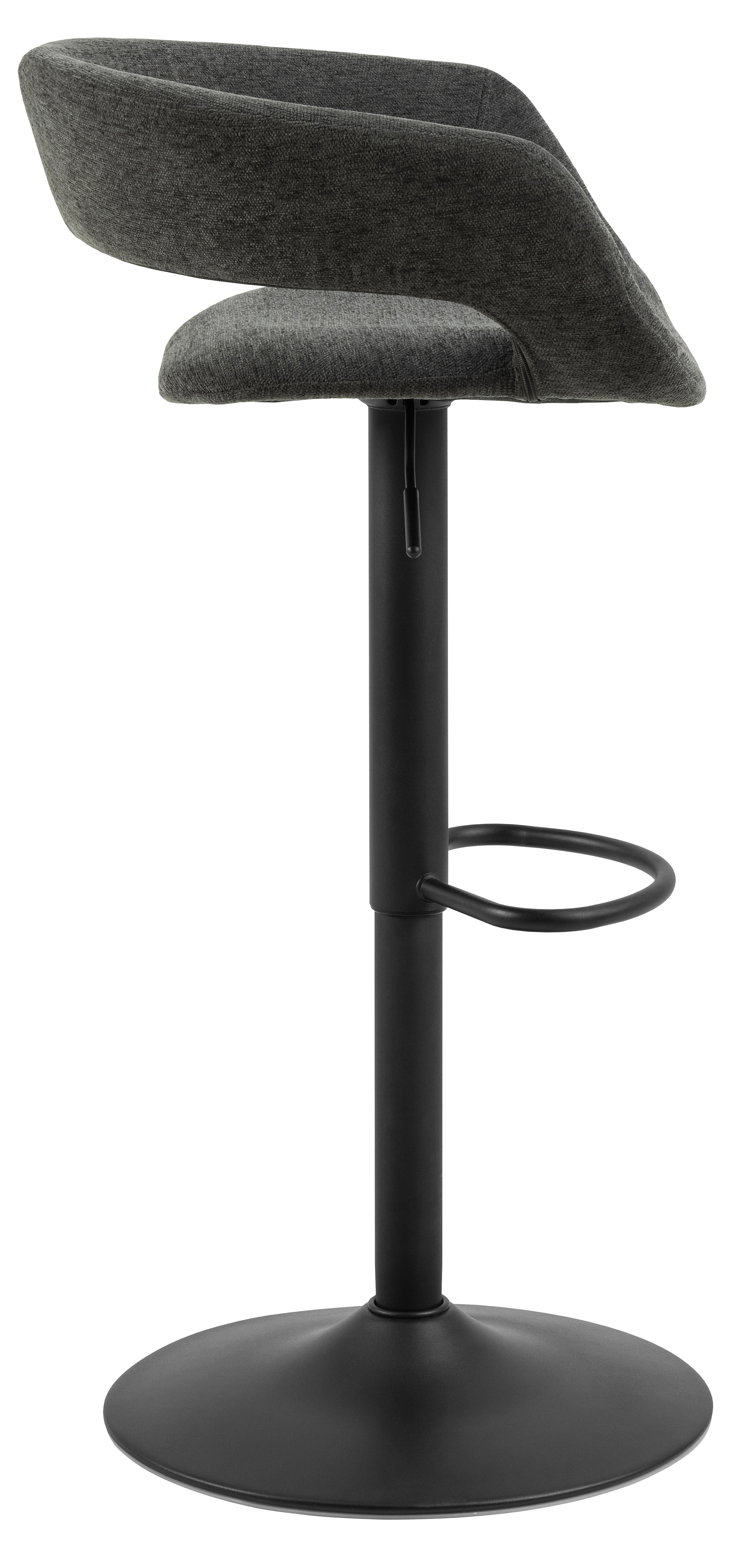 2x Sumaika Bar Stools Dark Grey