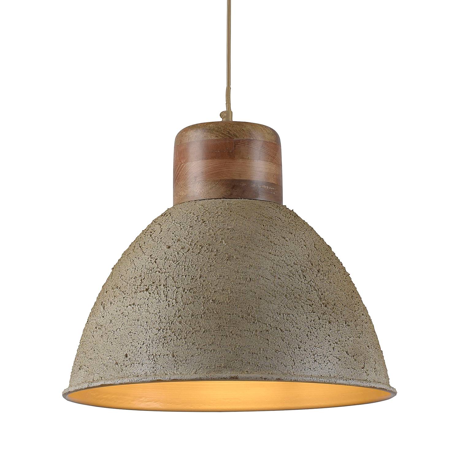 1-Flame Pendant Lamp Samia Iron
