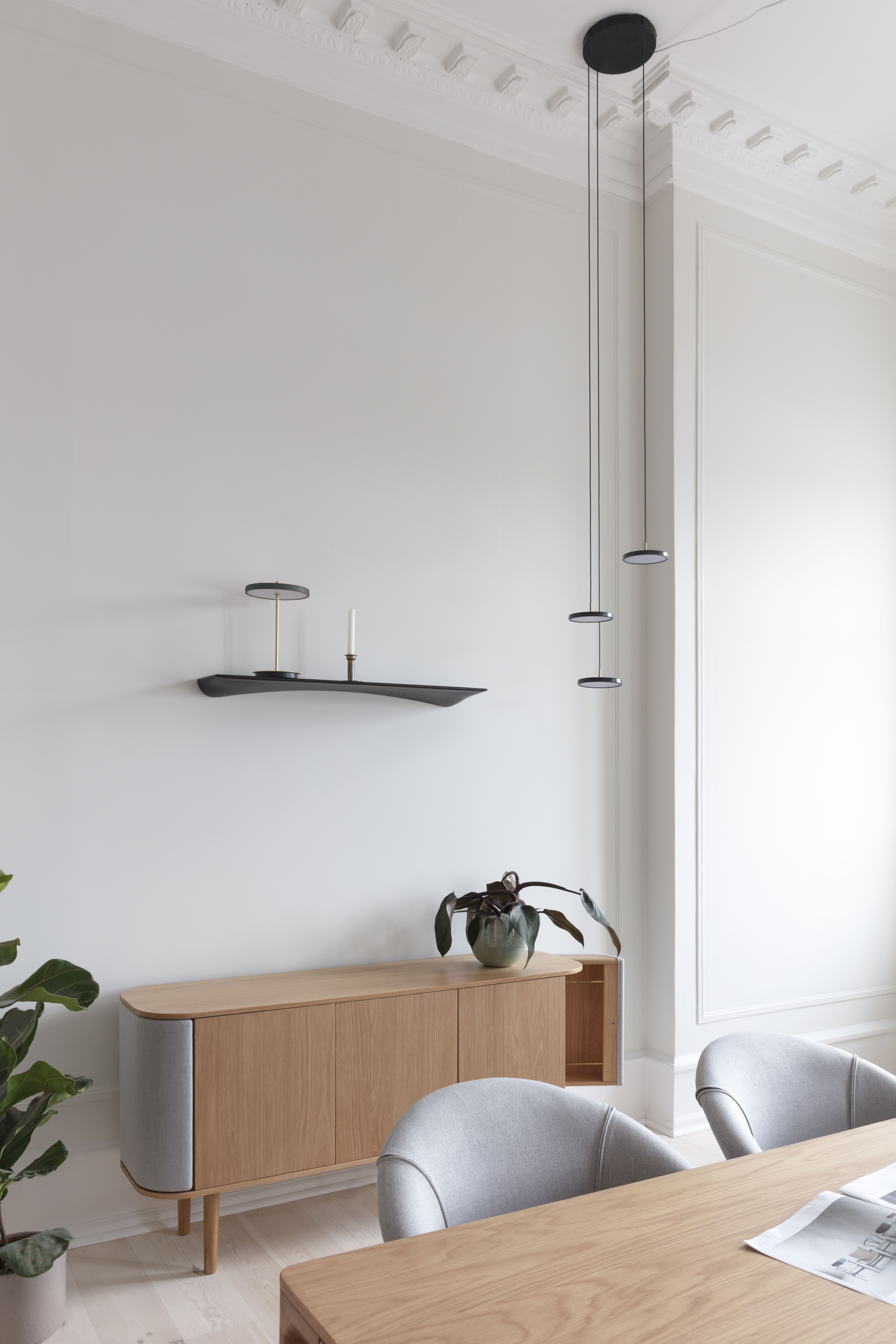 Asteria Micro Pendelleuchte schwarz