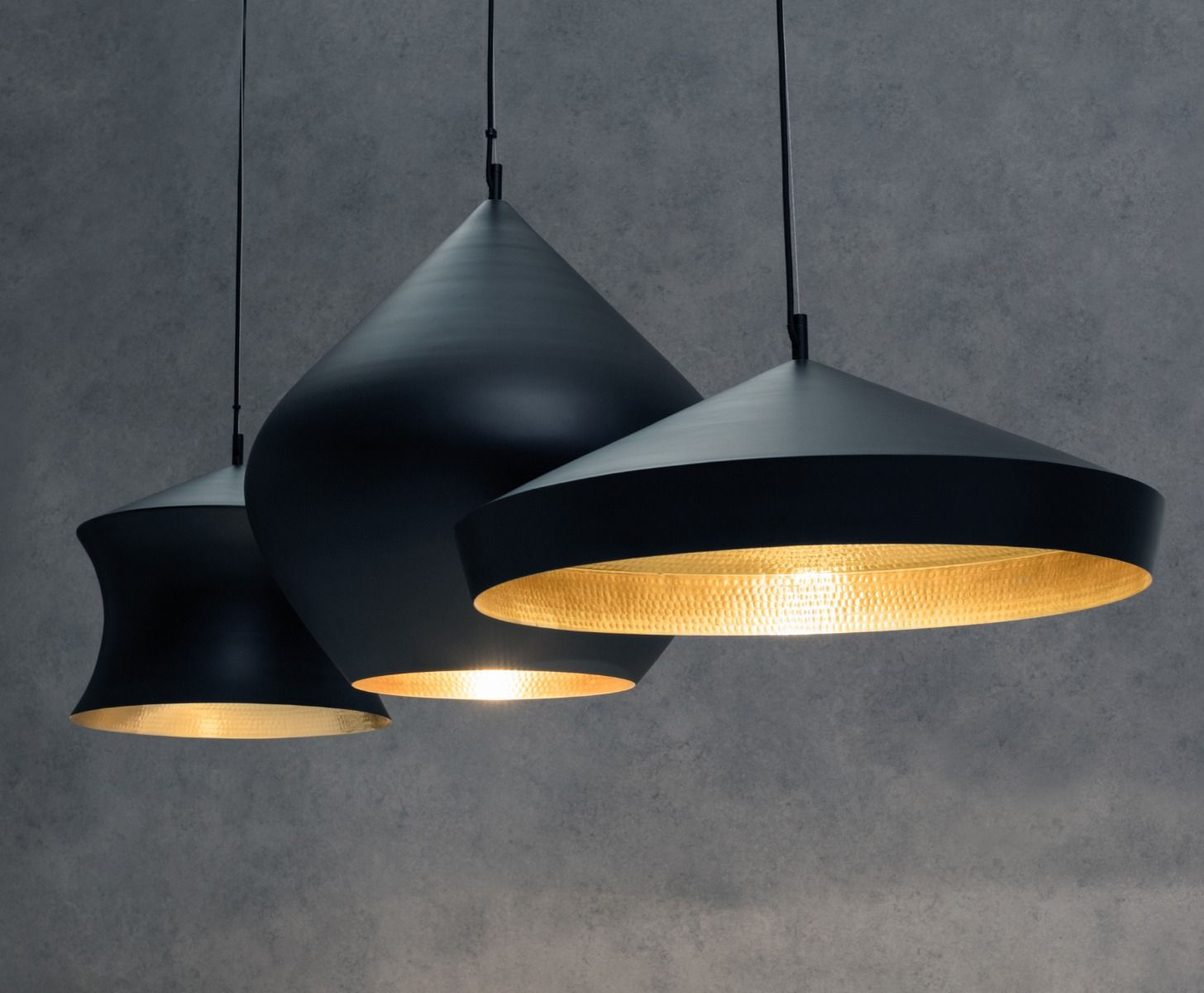 Beat Flat Led Pendelleuchte Schwarz