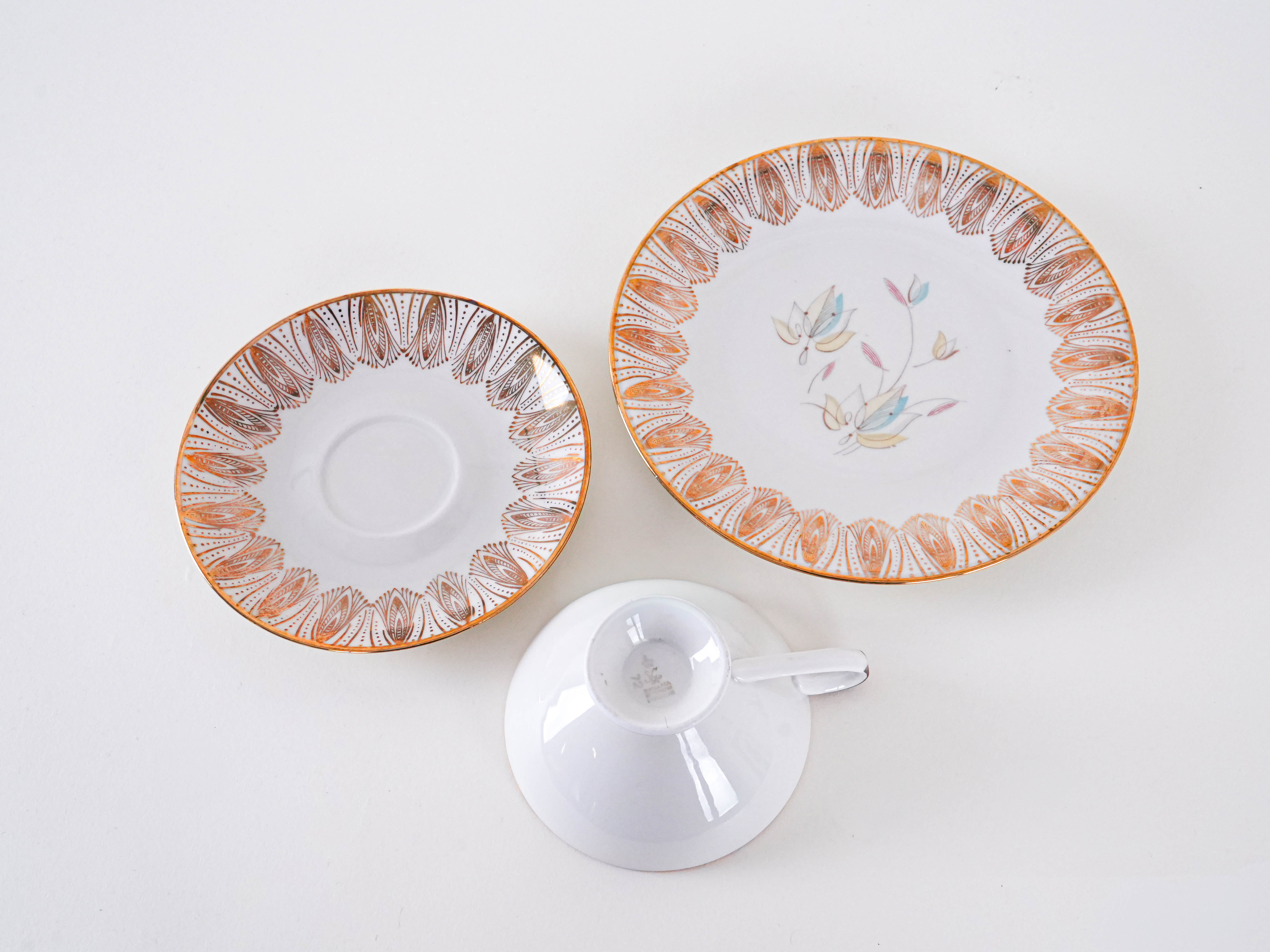 Porcelain cup Multicolored