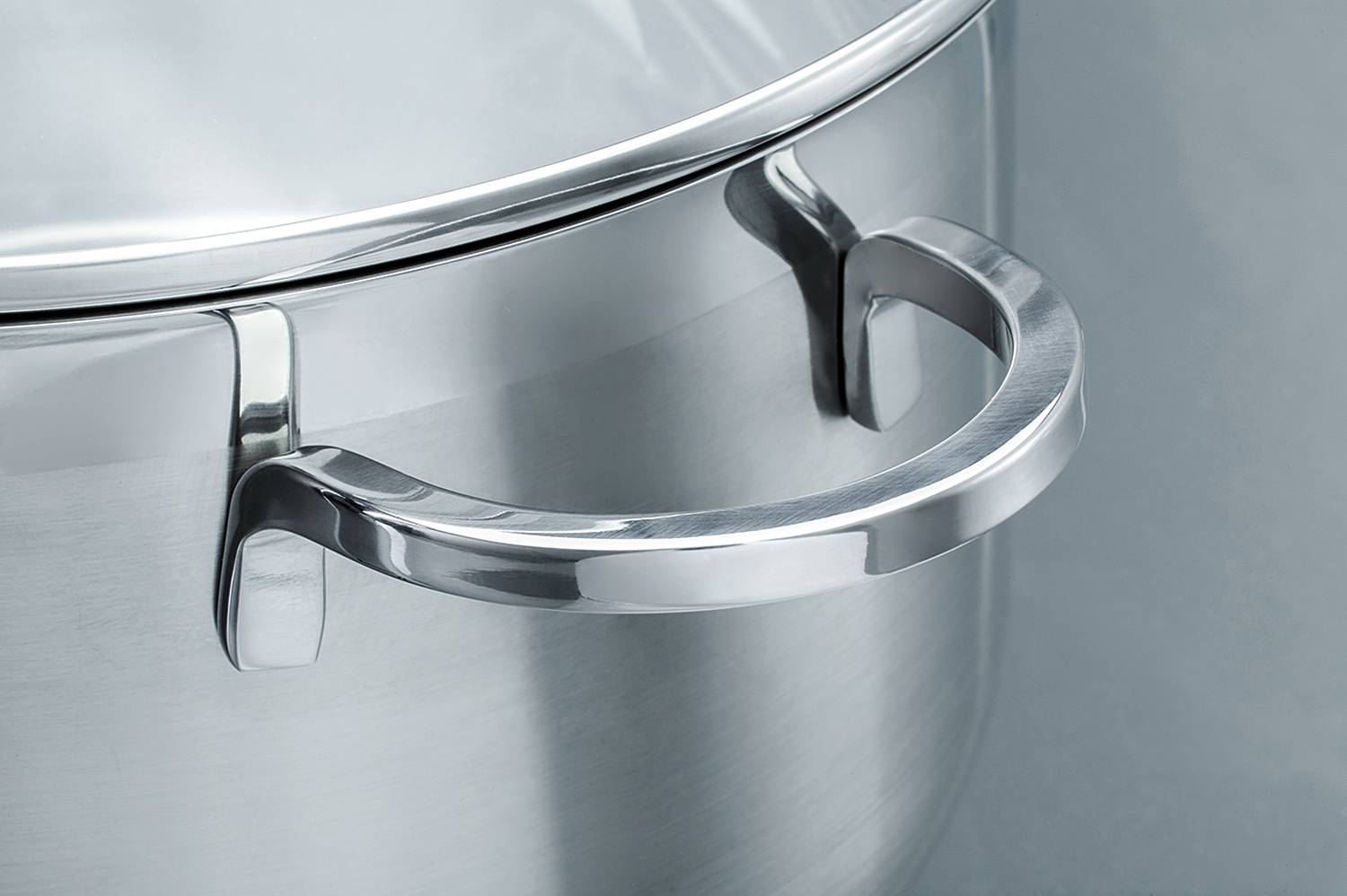 14x Cookware set Alara Stainless Steel Silver