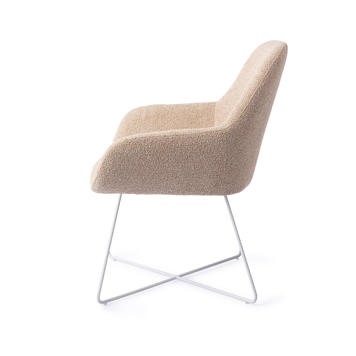 Kushi Dining Chair Cross Flax Relax