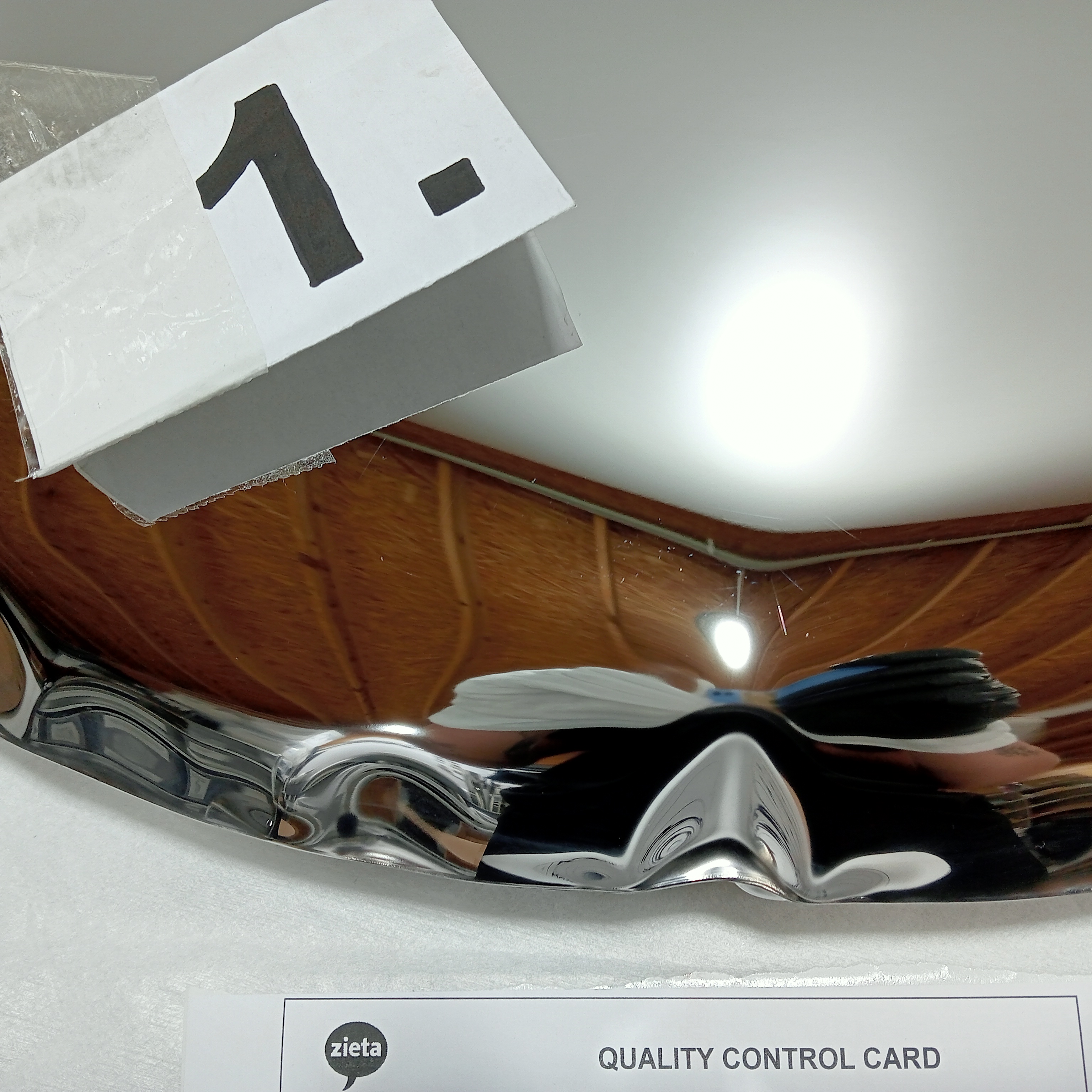 Rondo Mirror 750 Stainless Steel Inox Polished Silver