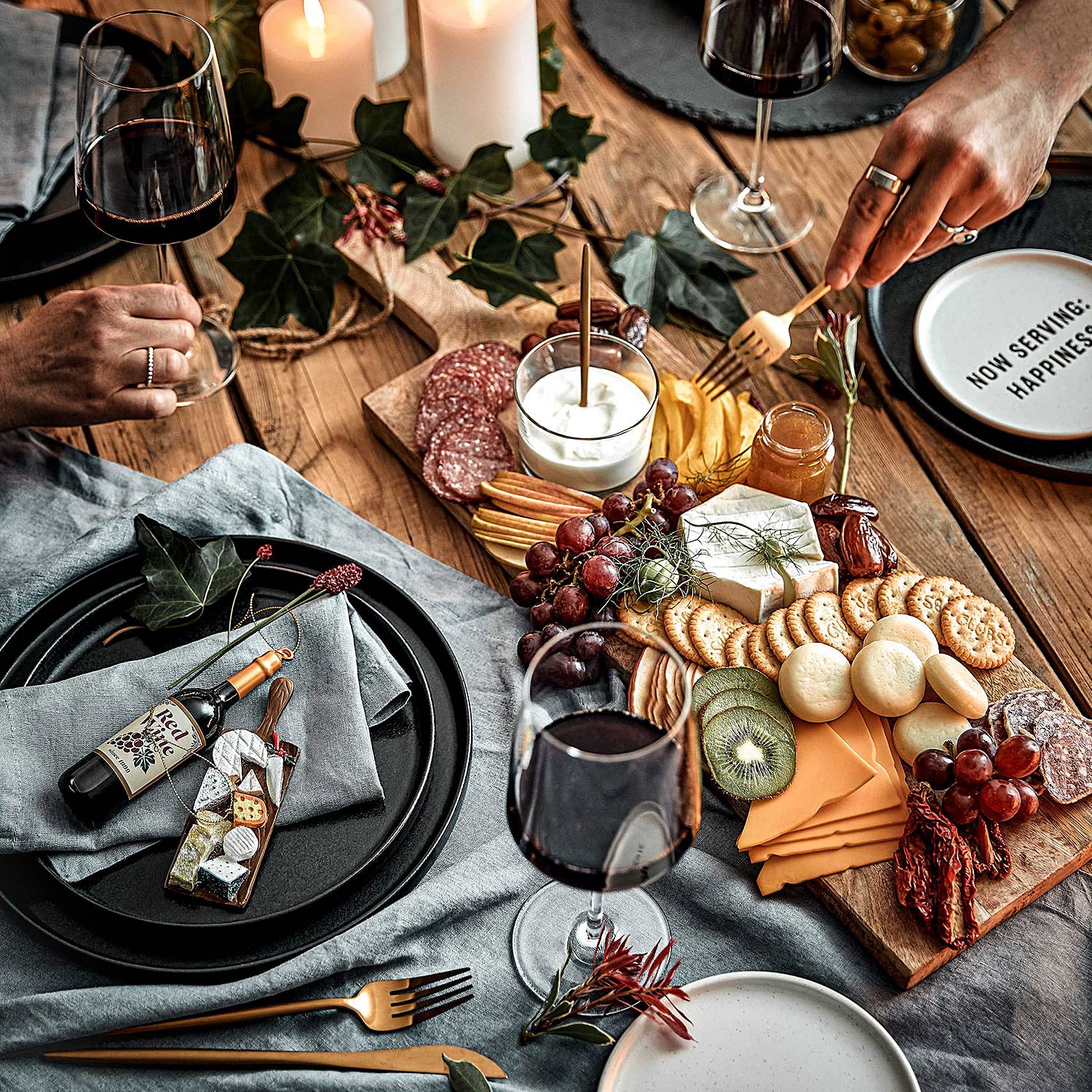 La Bodega Tapasbrett Mangoholz Natur