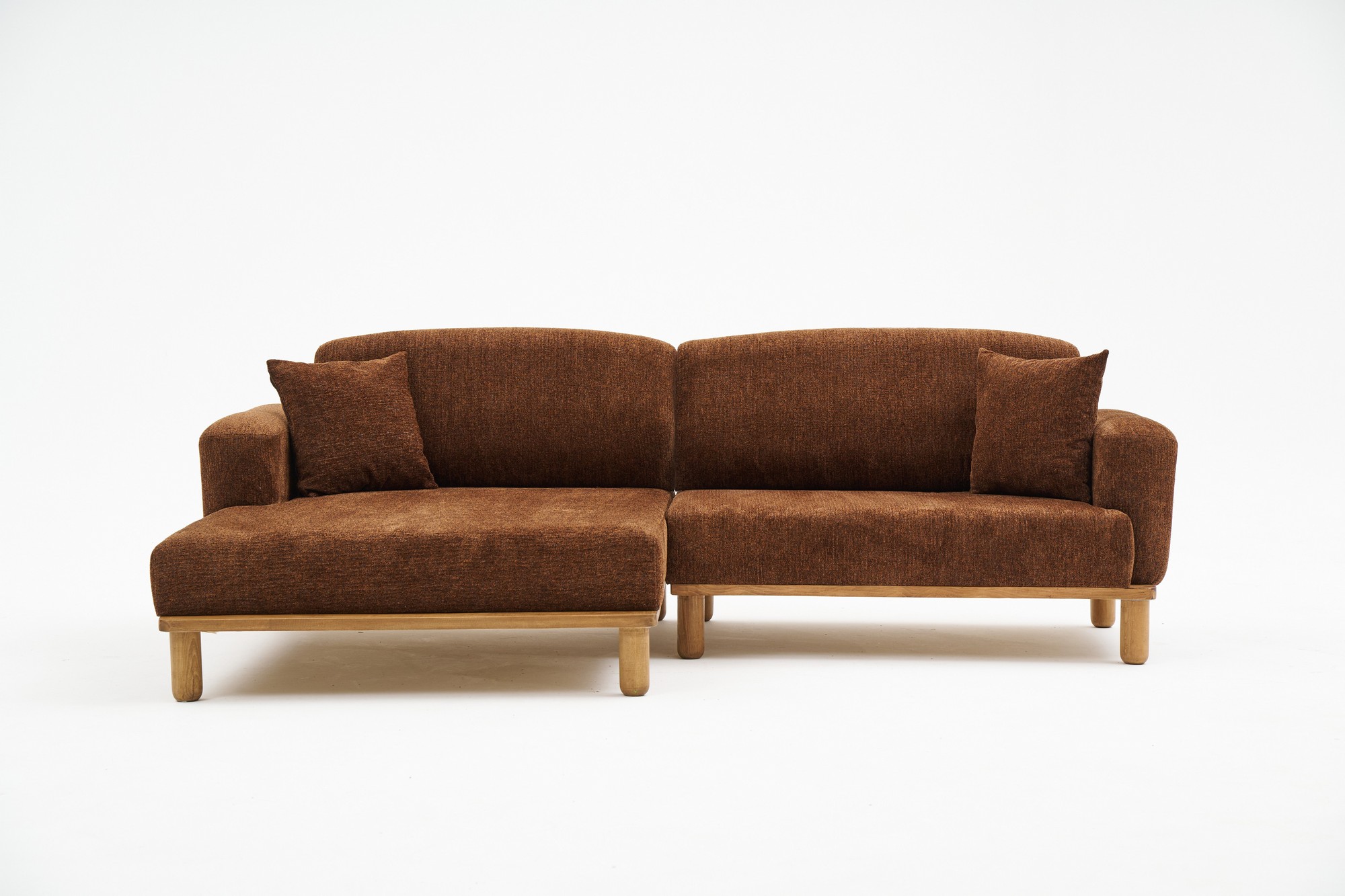 Rens Sofa Récamiere Links Braun