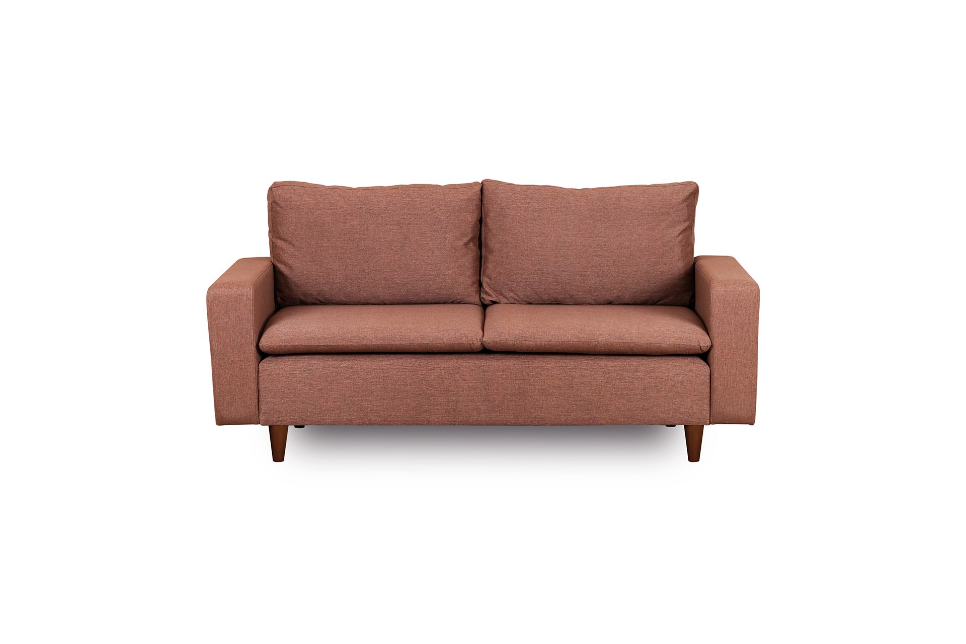 Lungo Sofa 2-Sitzer Hellbraun