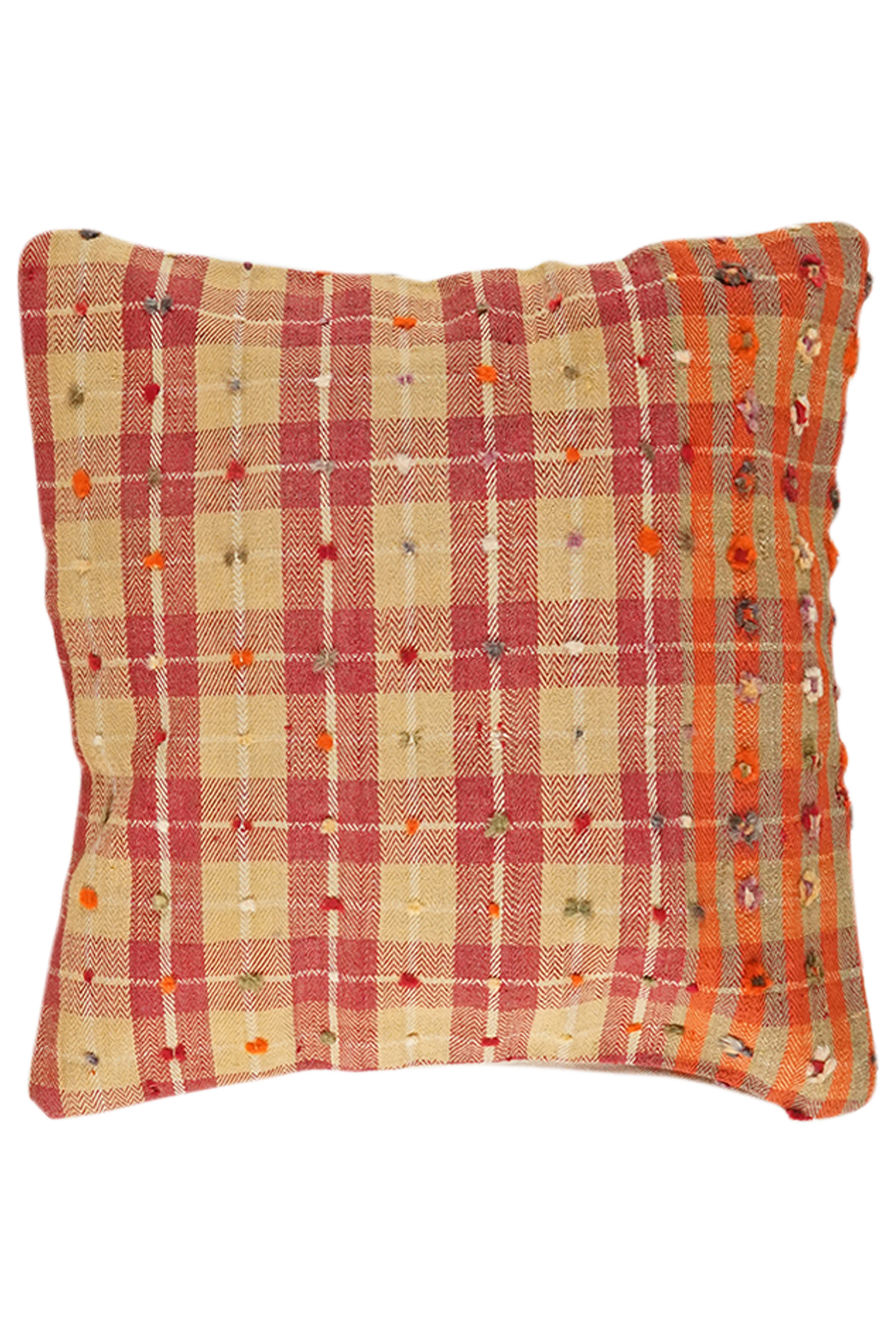 Kilim Kissenbezug Baumwolle Mehrfarbig