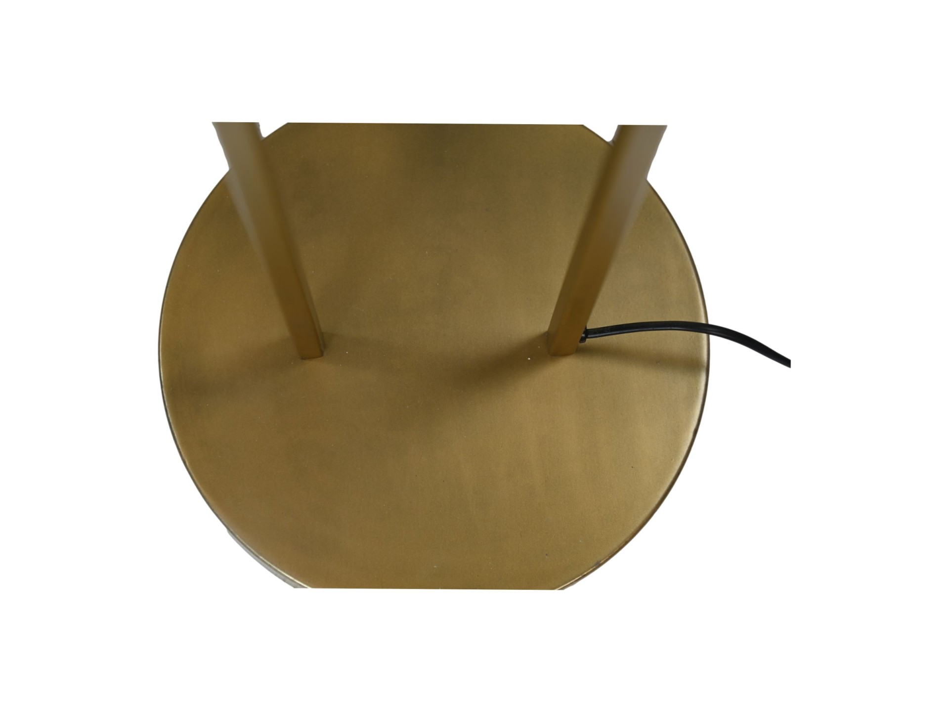 Stehlampe Metall Gold