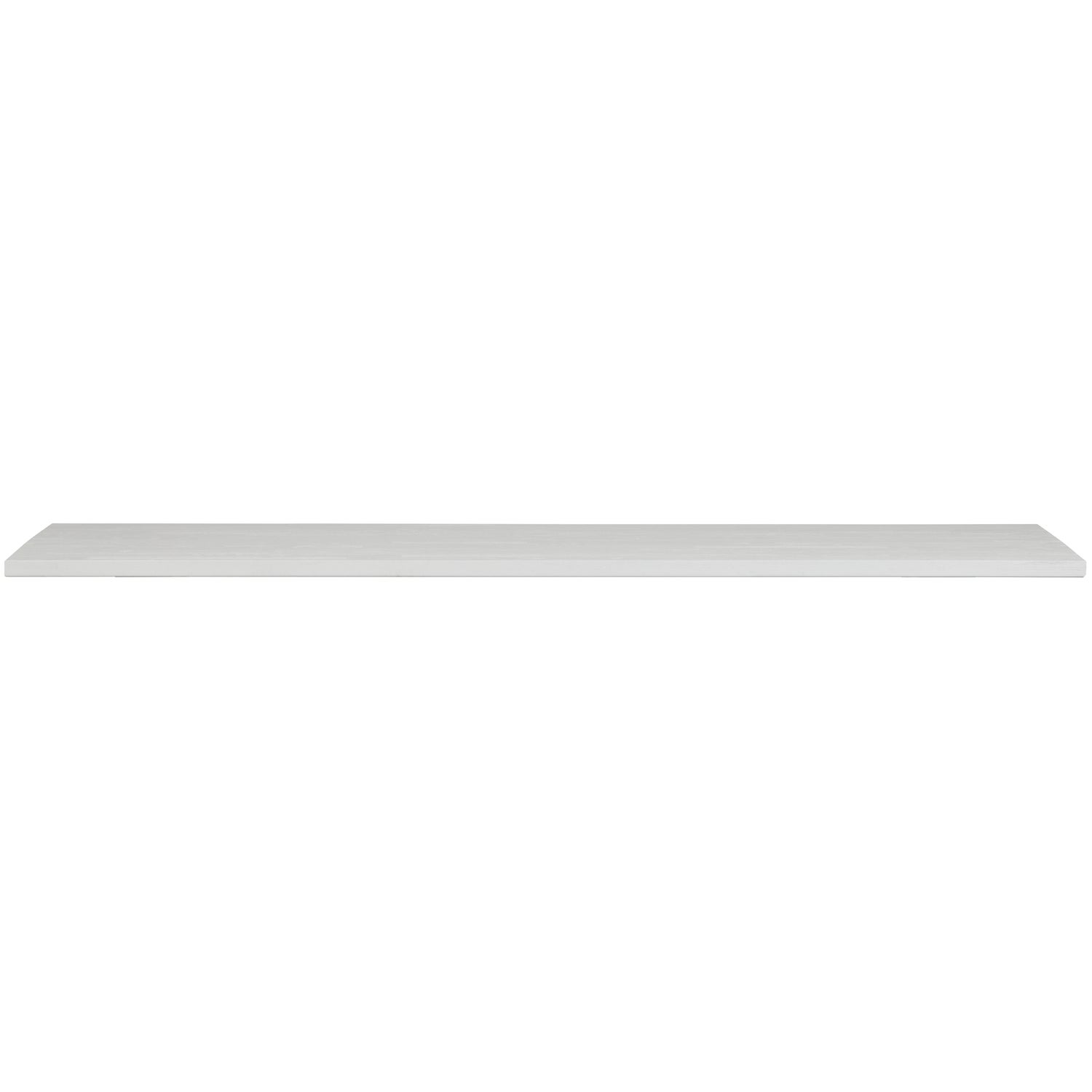 Panel Tischplatte Eschenholz Weiß 220 x 80cm