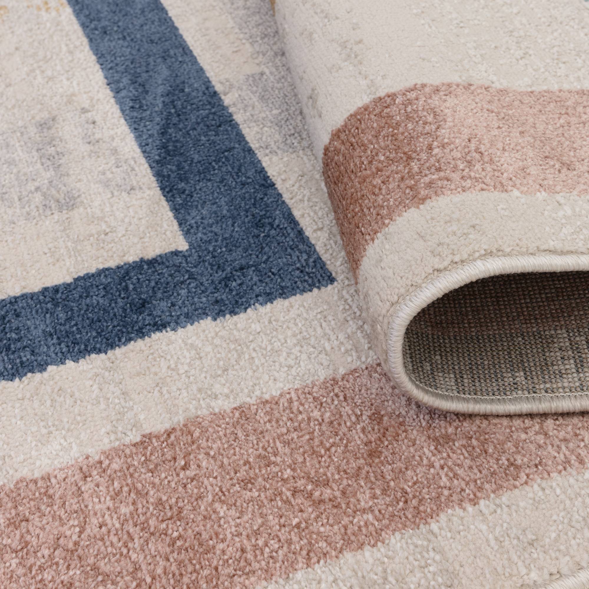 Carpet Multicolor Abstract Pattern 120x160cm