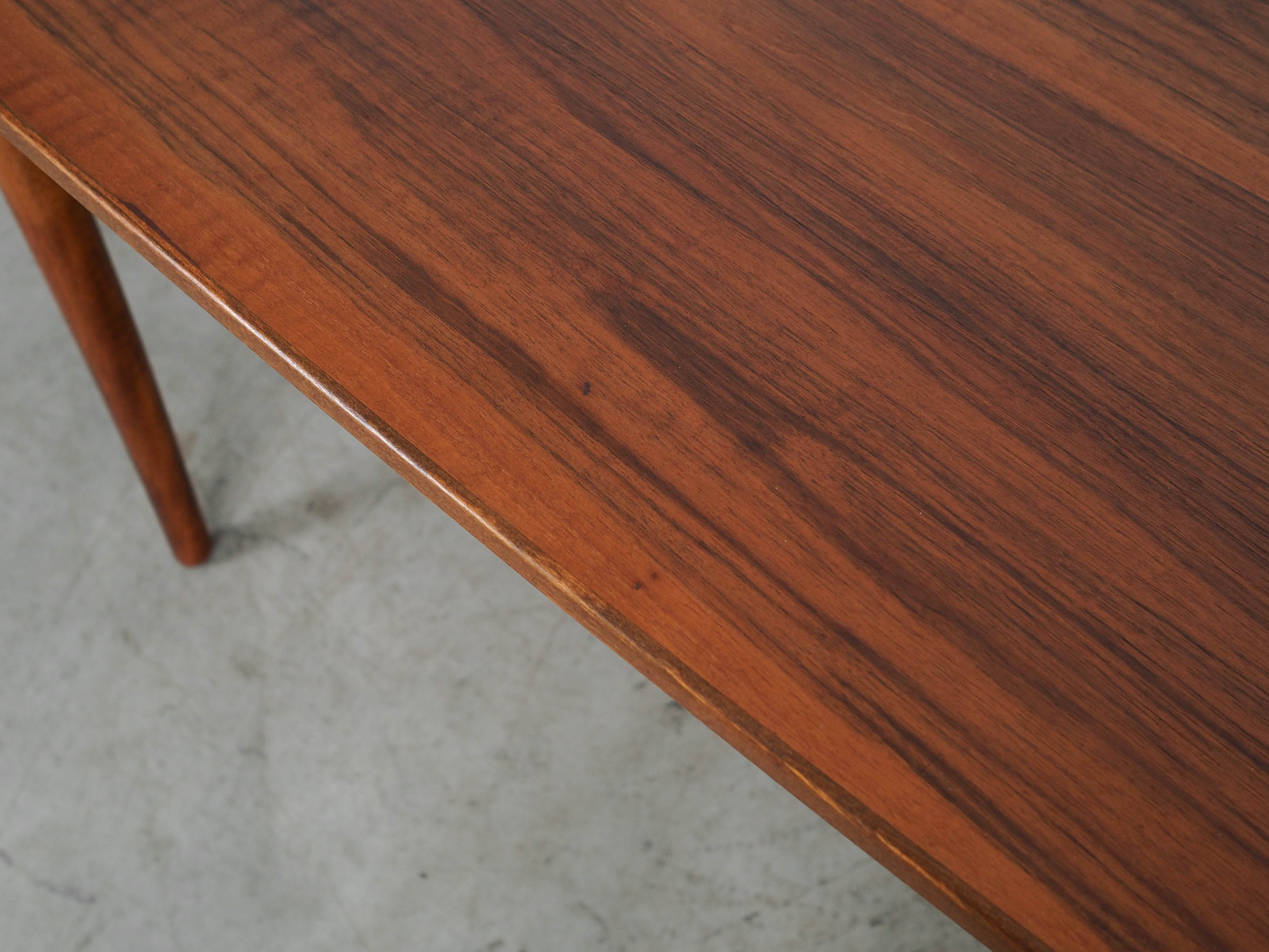 Walnut table Brown 1970s