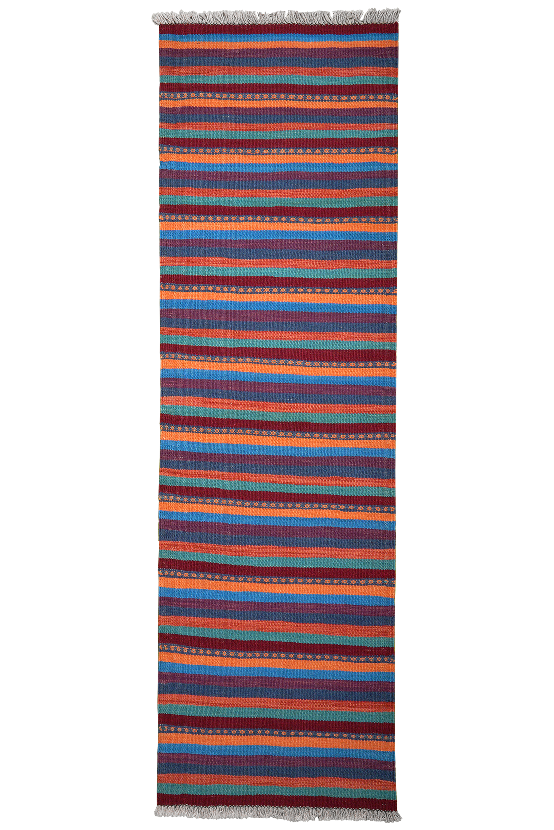Kilim Gashgai Teppich Wolle Mehrfarbig