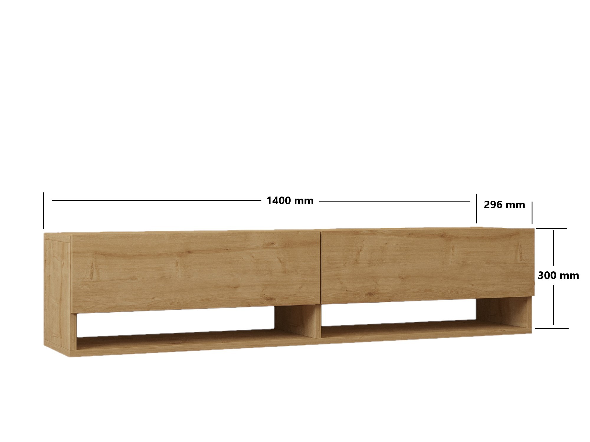 Arges TV-Möbel Saphir Eiche