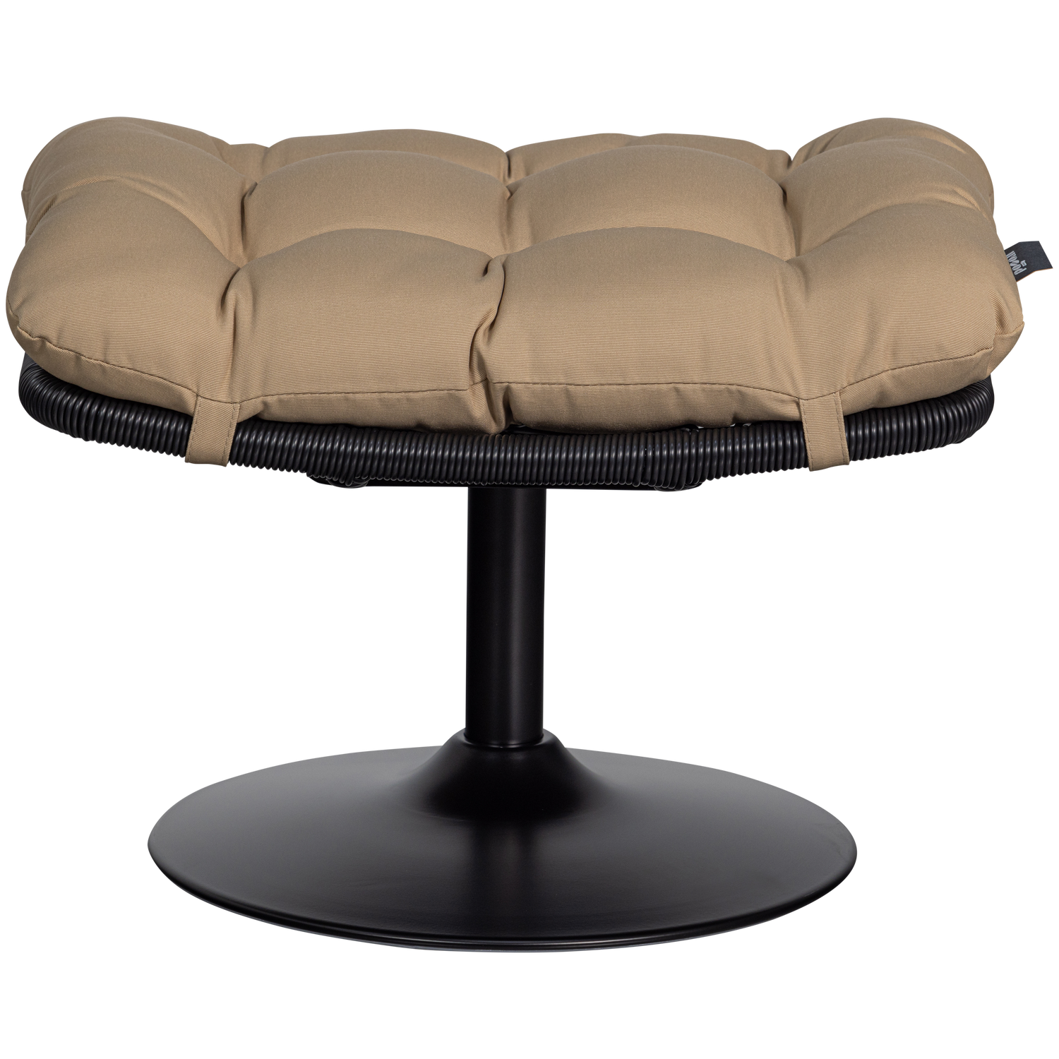 Vive Gartenhocker Polyester Rattan