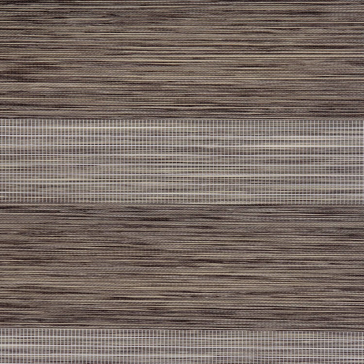 Klemmfix Duo Rollo meliert Polyester Hellbraun 80 x 220 cm