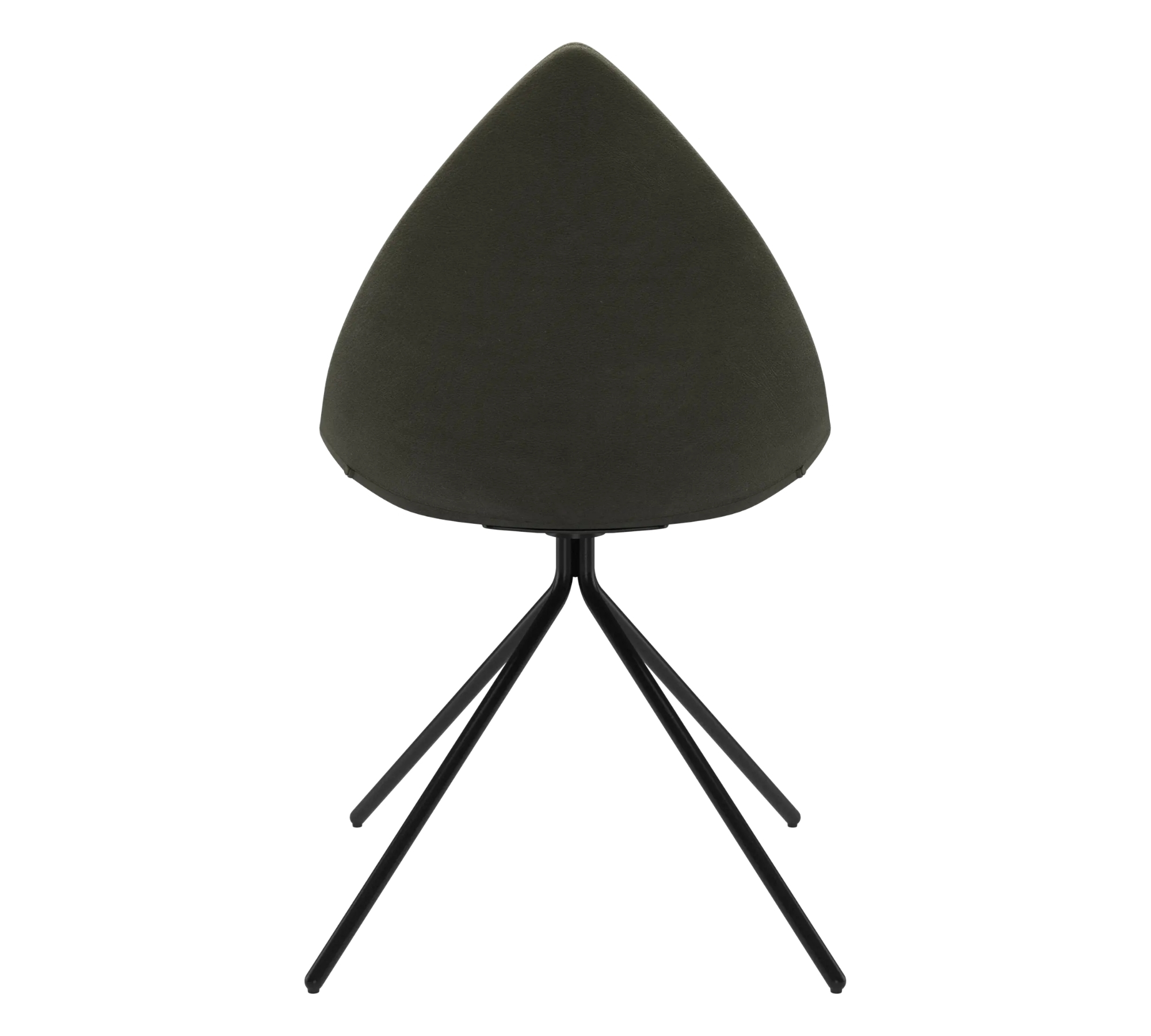 Ottawa dining chair York leather olive green