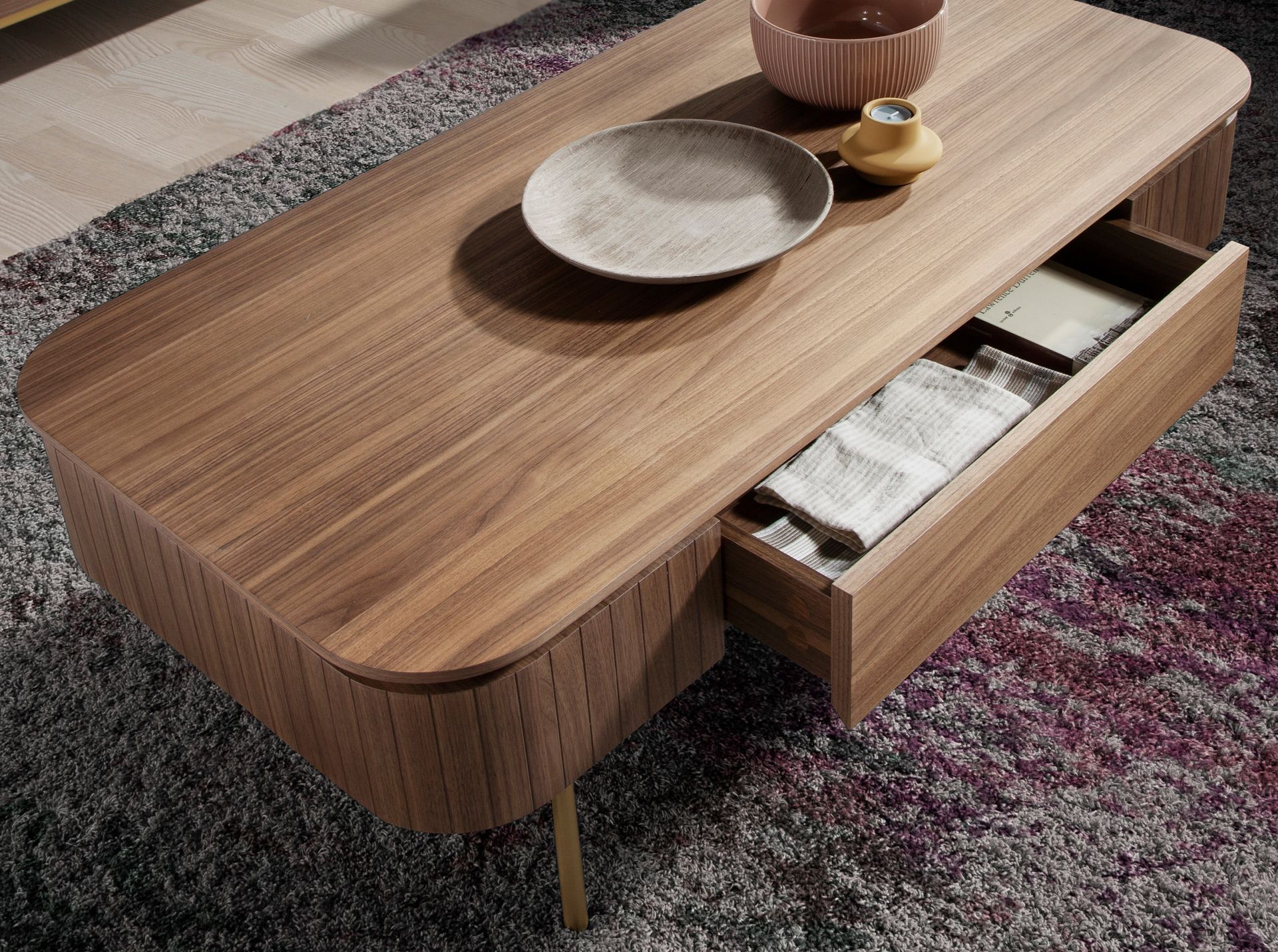 Coffee table 2108 Brown Gold