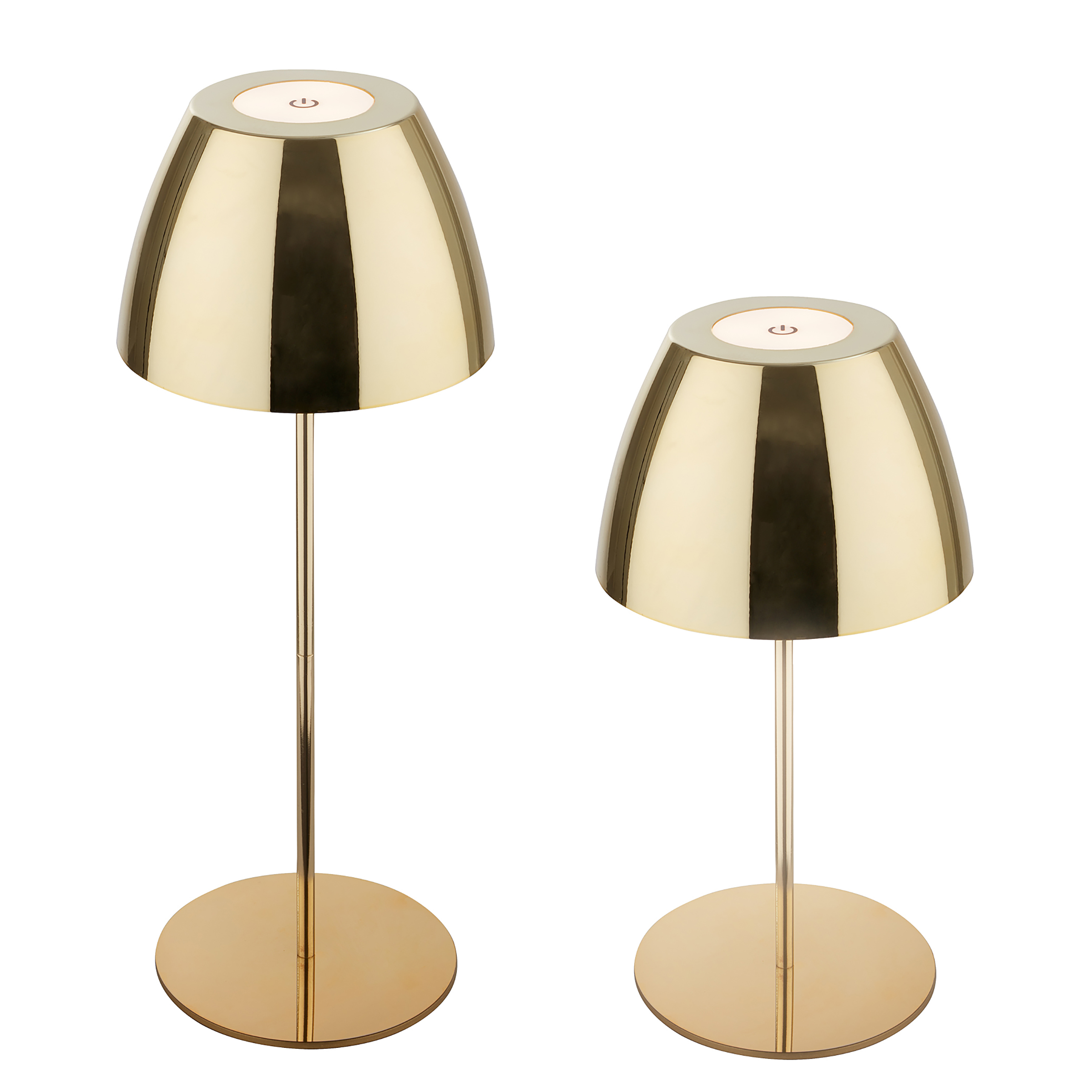 Serina LED Akku Tischleuchte Gold