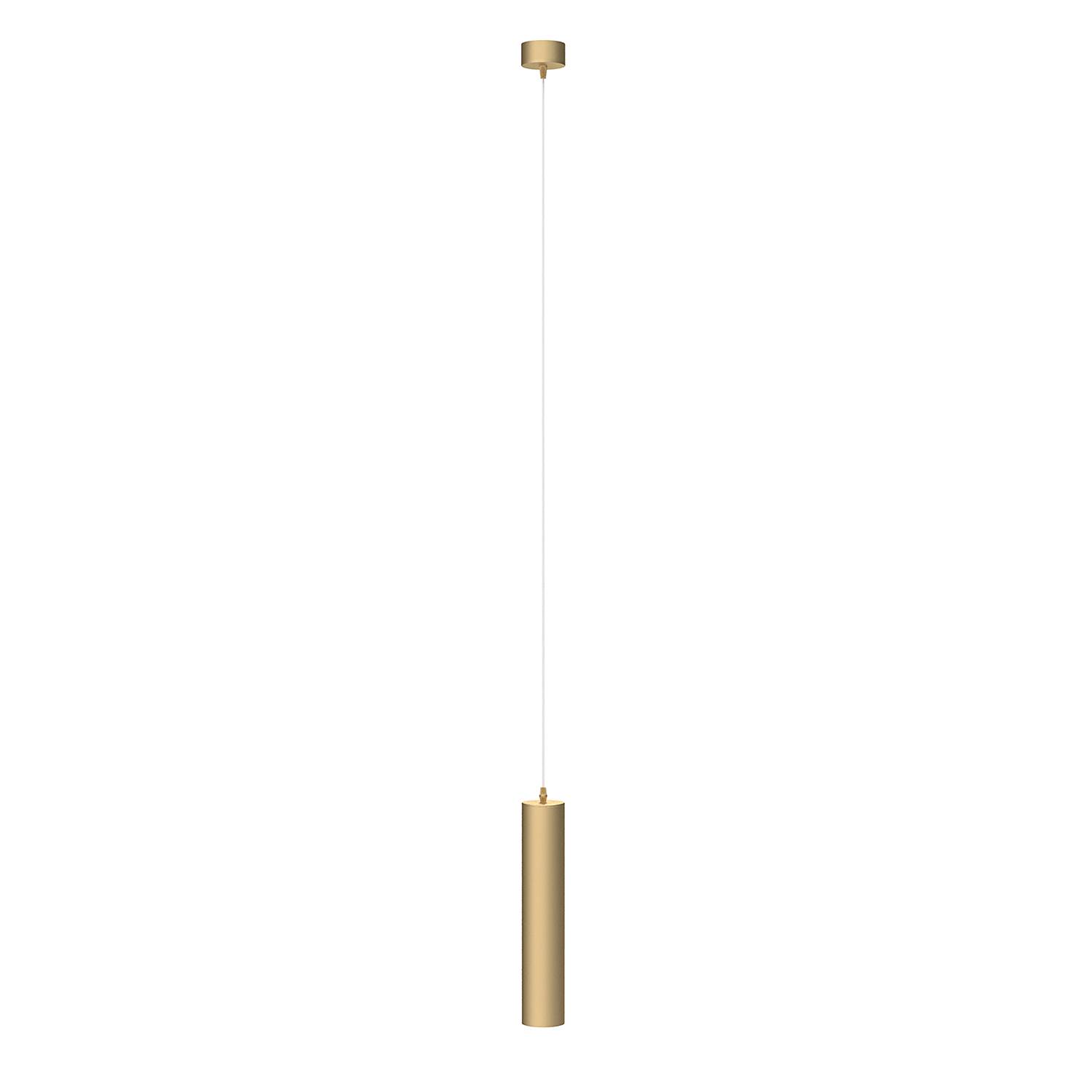 Focus Pendelleuchte Aluminium Gold 1-flammig