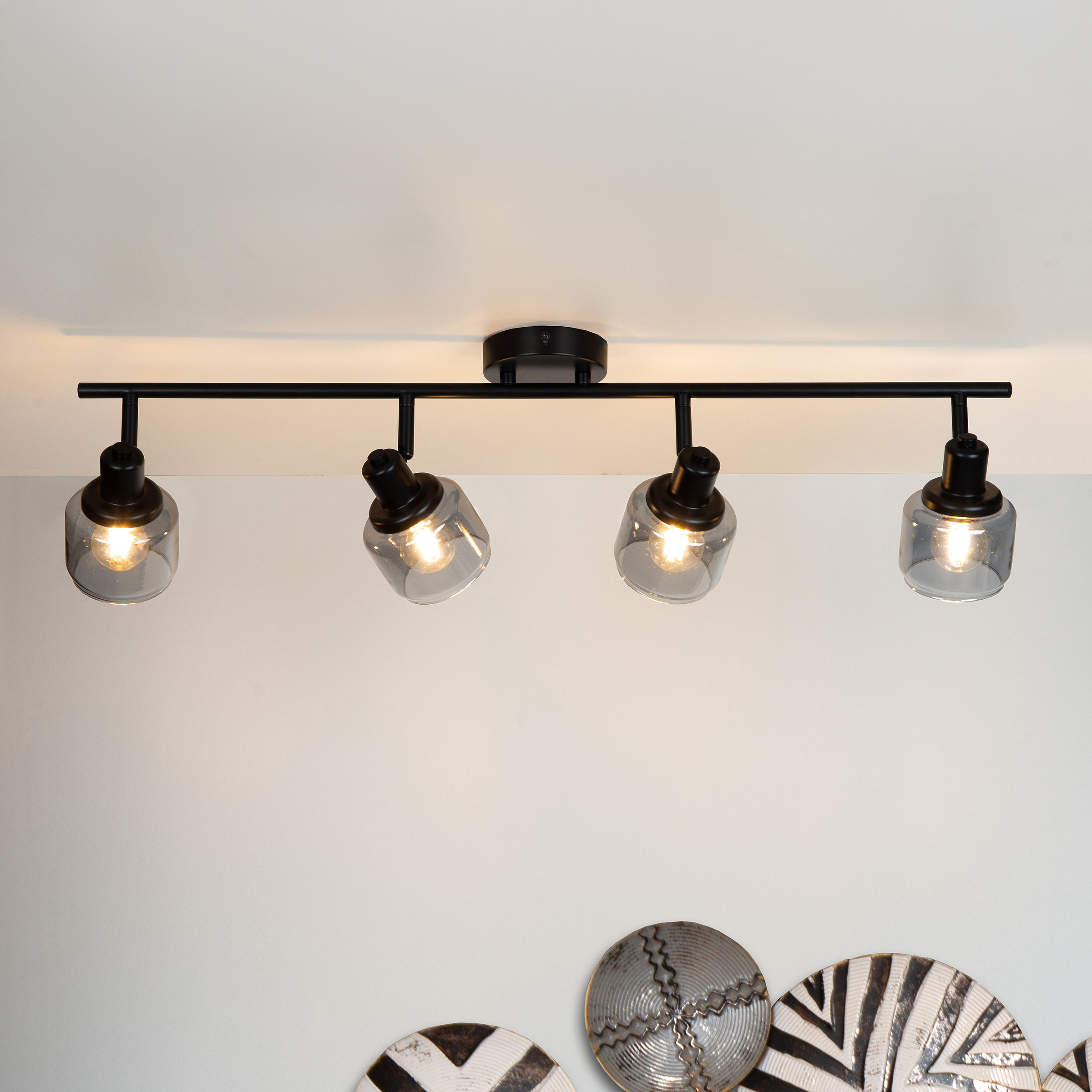 Bjorn Ceiling Light Type C Iron Black