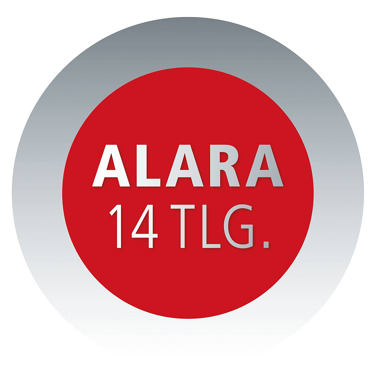 14x Cookware set Alara Stainless Steel Silver