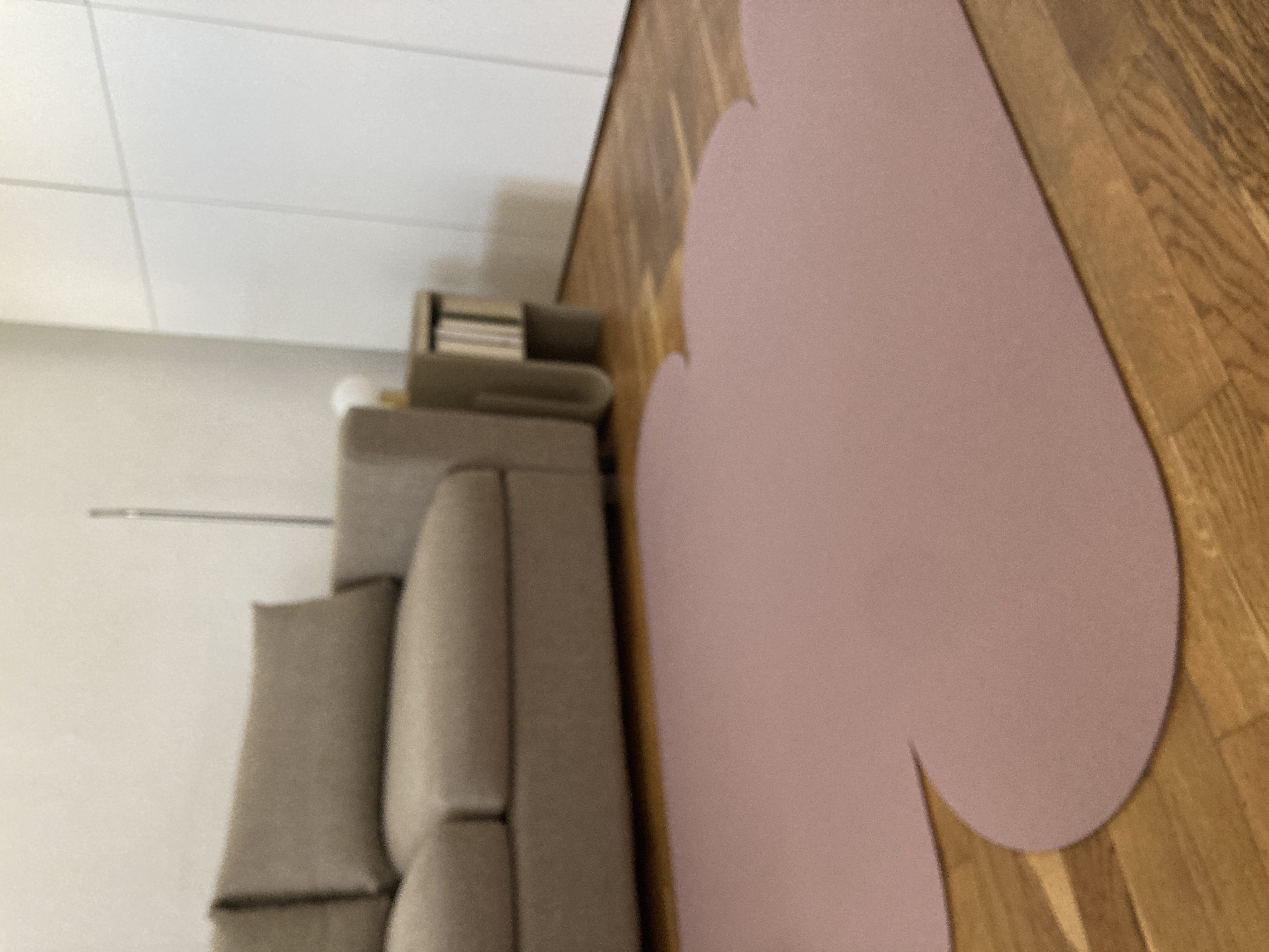 Graphics Teppich Wolle Rosa