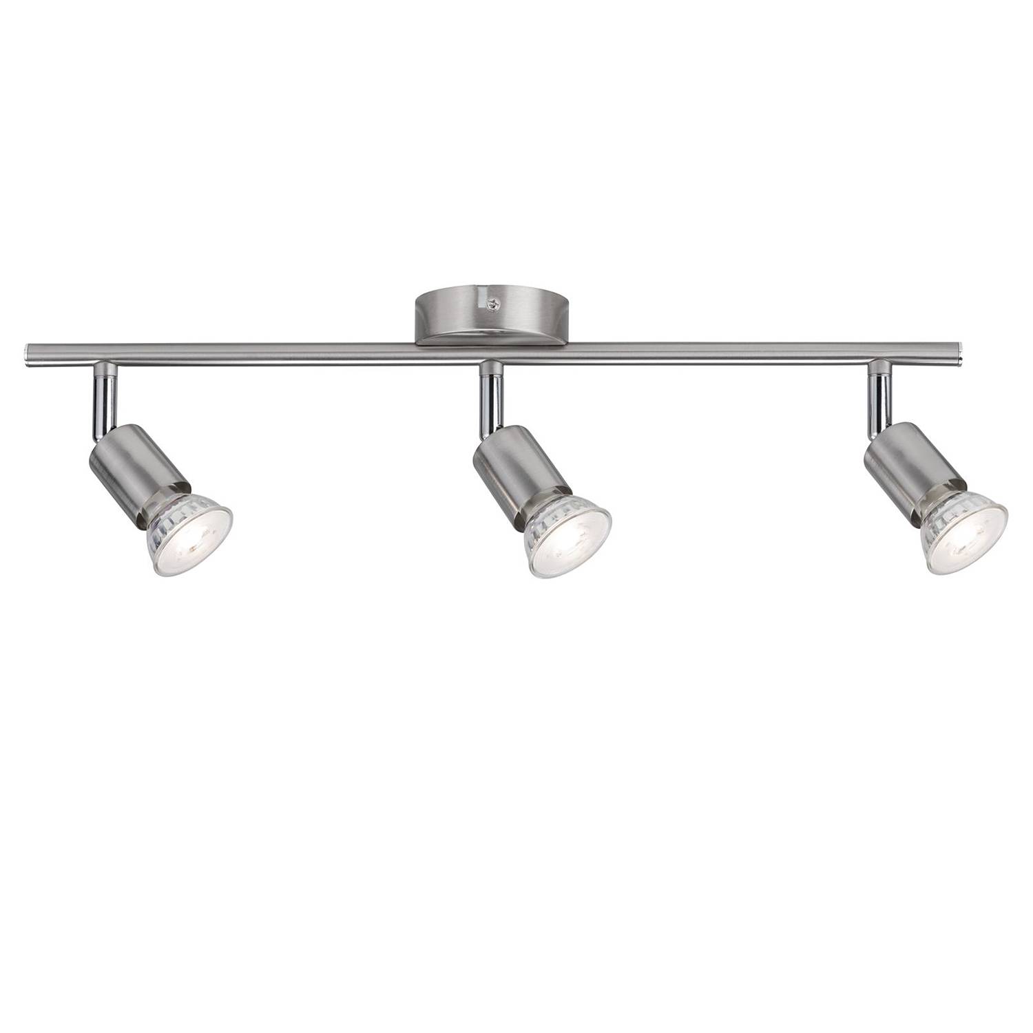 Carolina I Deckenleuchte 3-flammig Nickel Silber