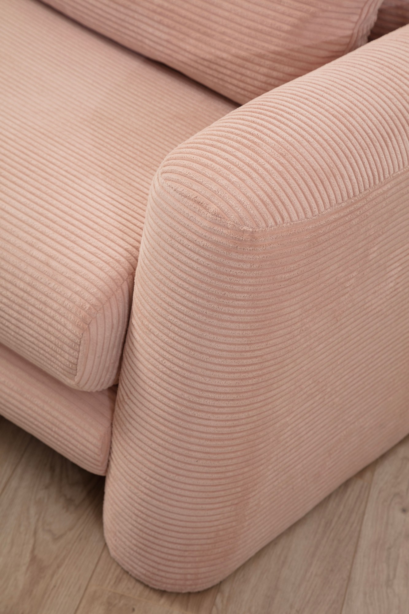 Lily Ecksofa Links Rosa