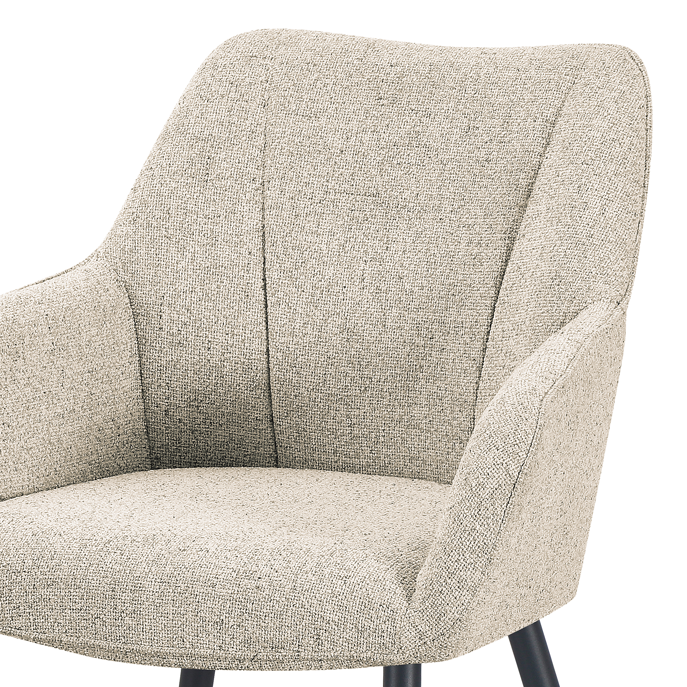 2x Armlehnenstuhl AELHA Beige