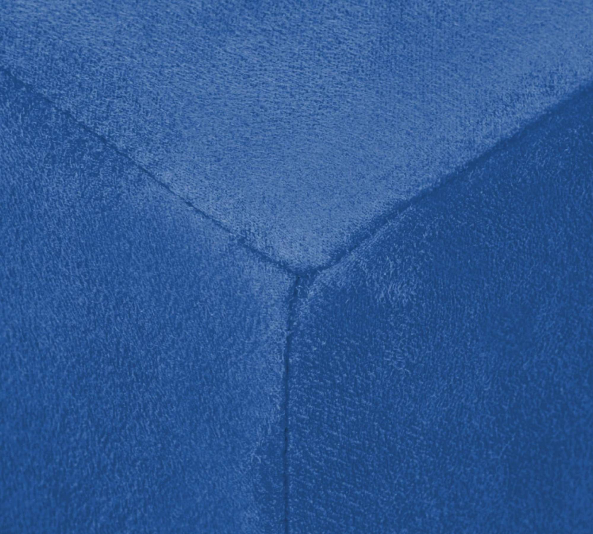 Sitzwürfel Blau