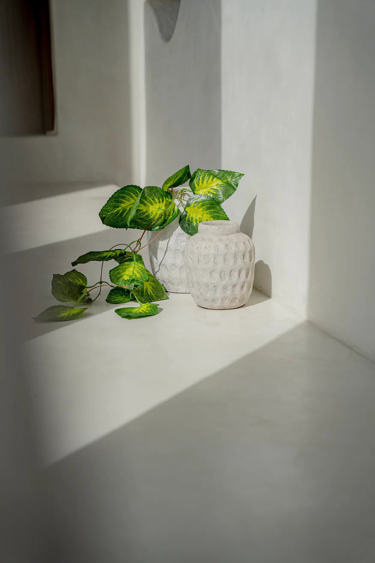 Trendy Vase Grau