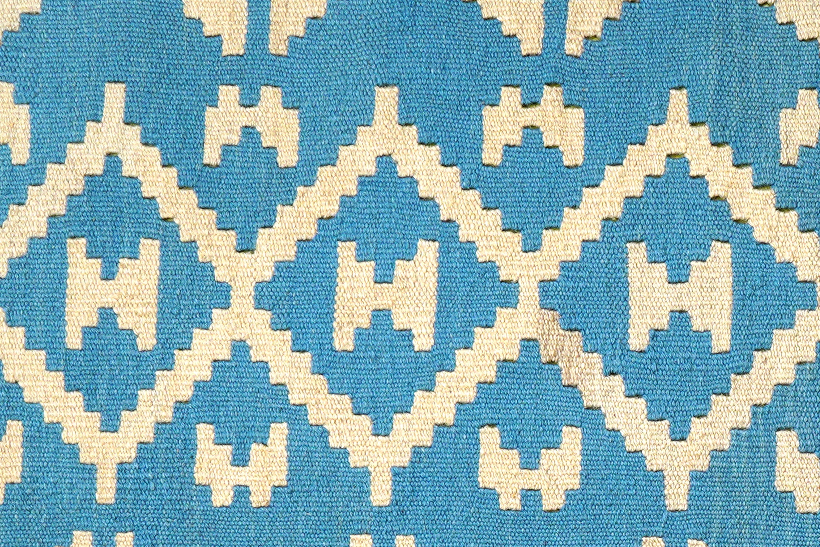 Kilim Gashgai Teppich Blau