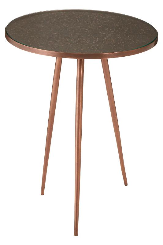 Akola Kupfer Finish Beistelltisch
