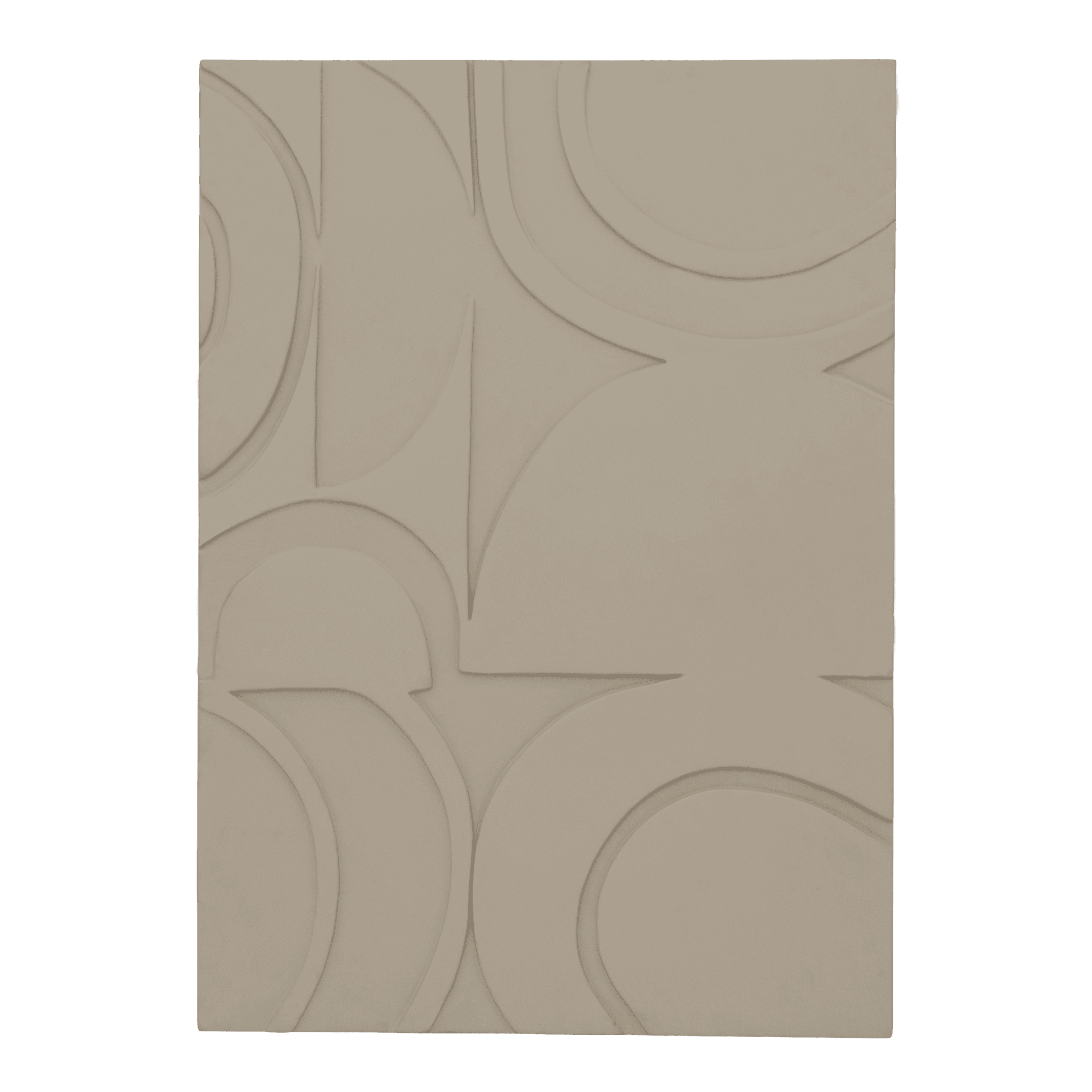 Maru Wall decoration papier-mâché Spray green