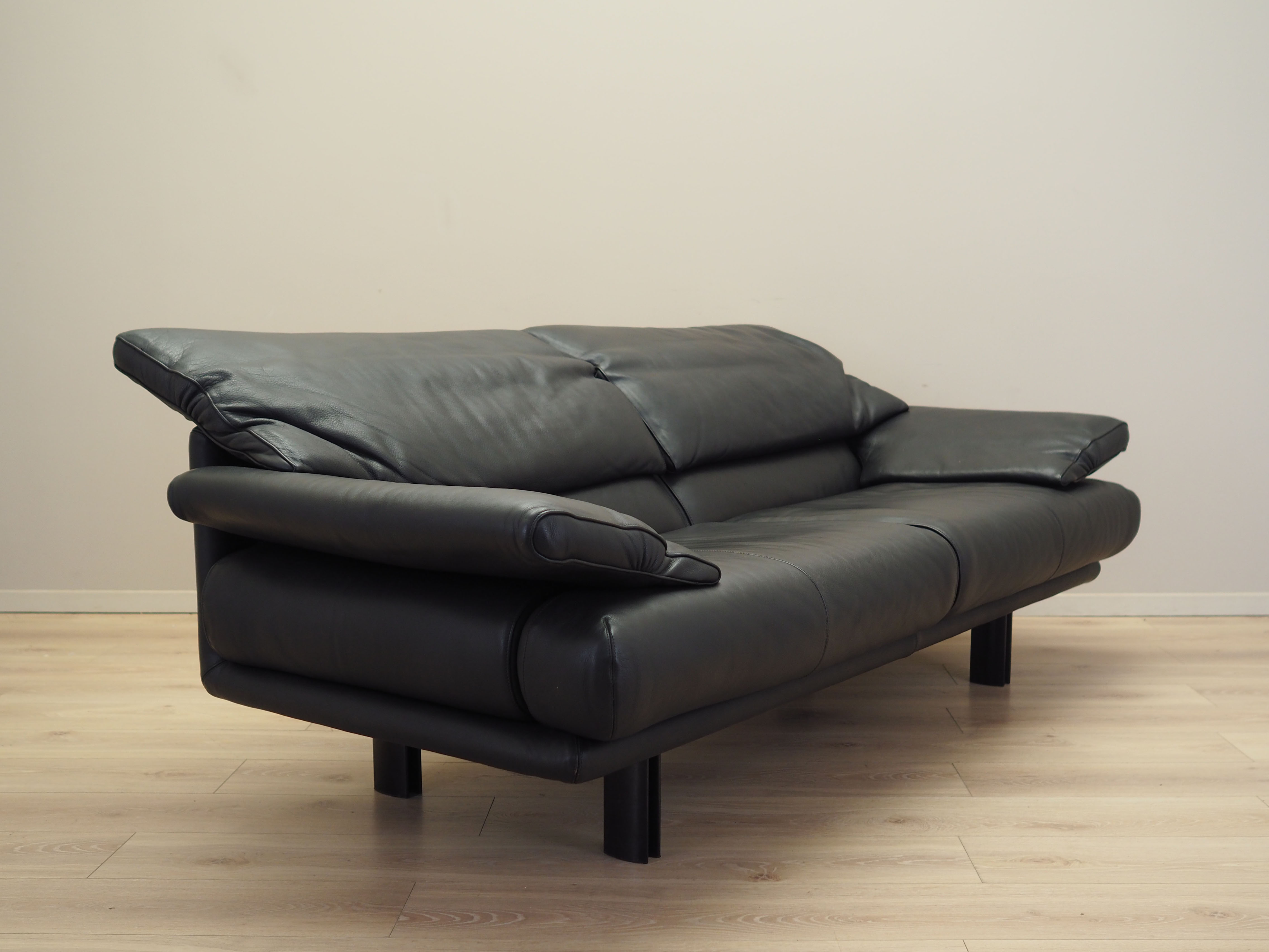 Alanda Sofa Leder 1980er Jahre