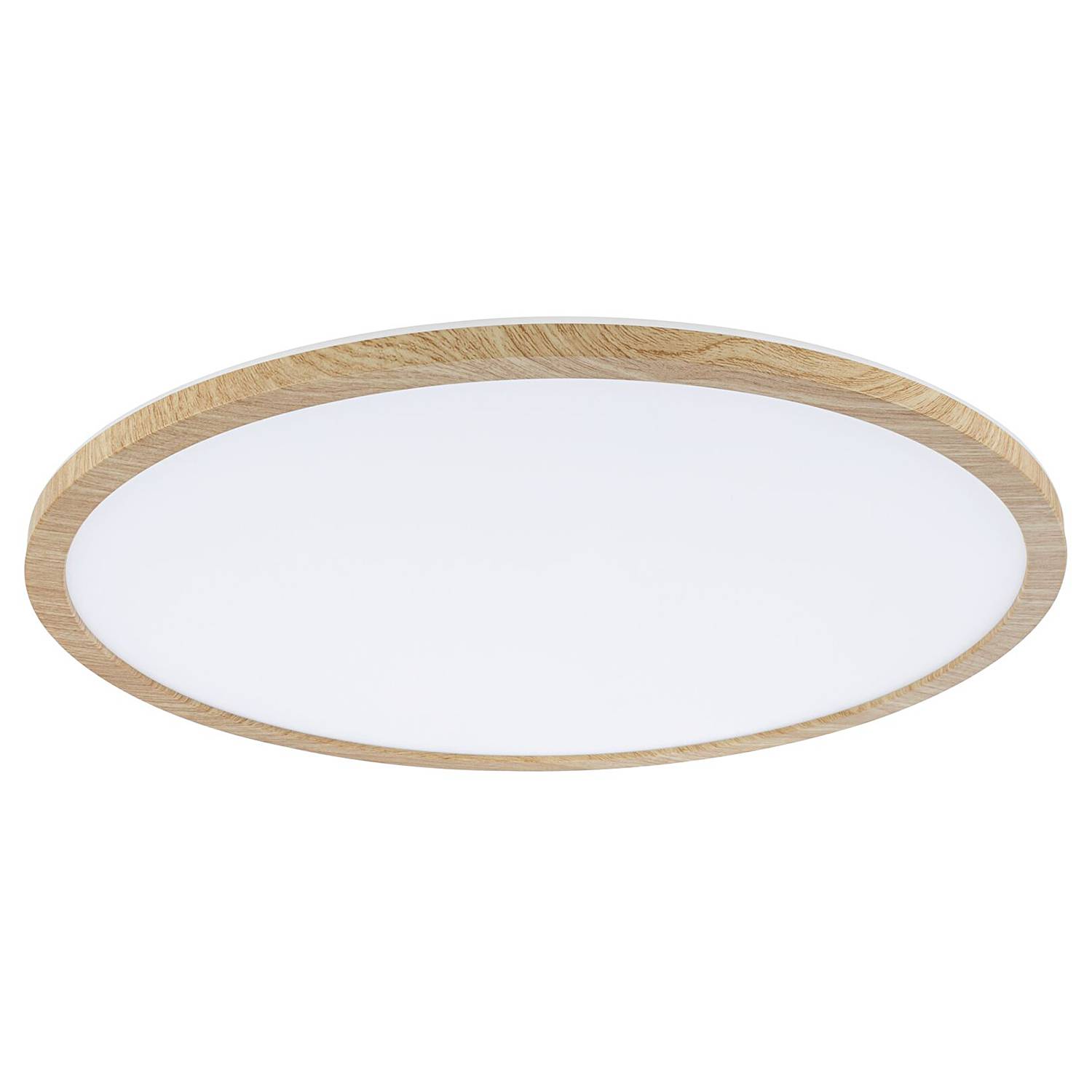 Atria Shine LED-Deckenleuchte Kunststoff Braun 42cm