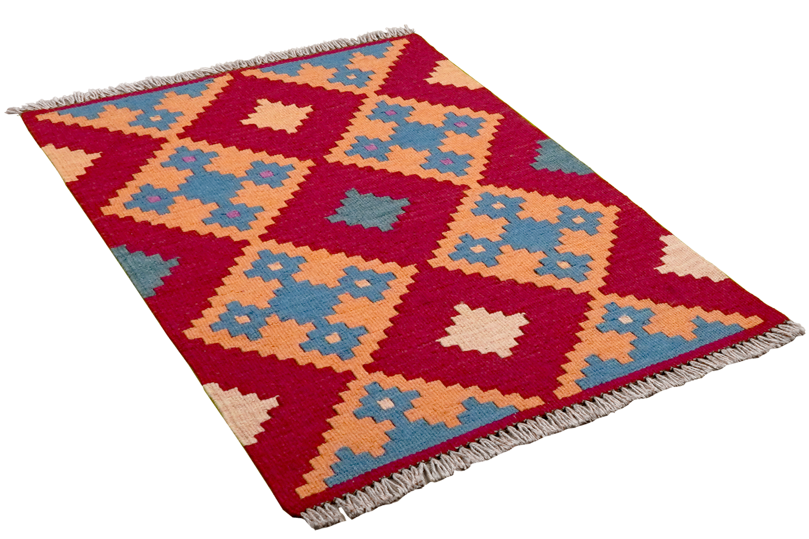 Kilim Gashgai Teppich Mehrfarbig