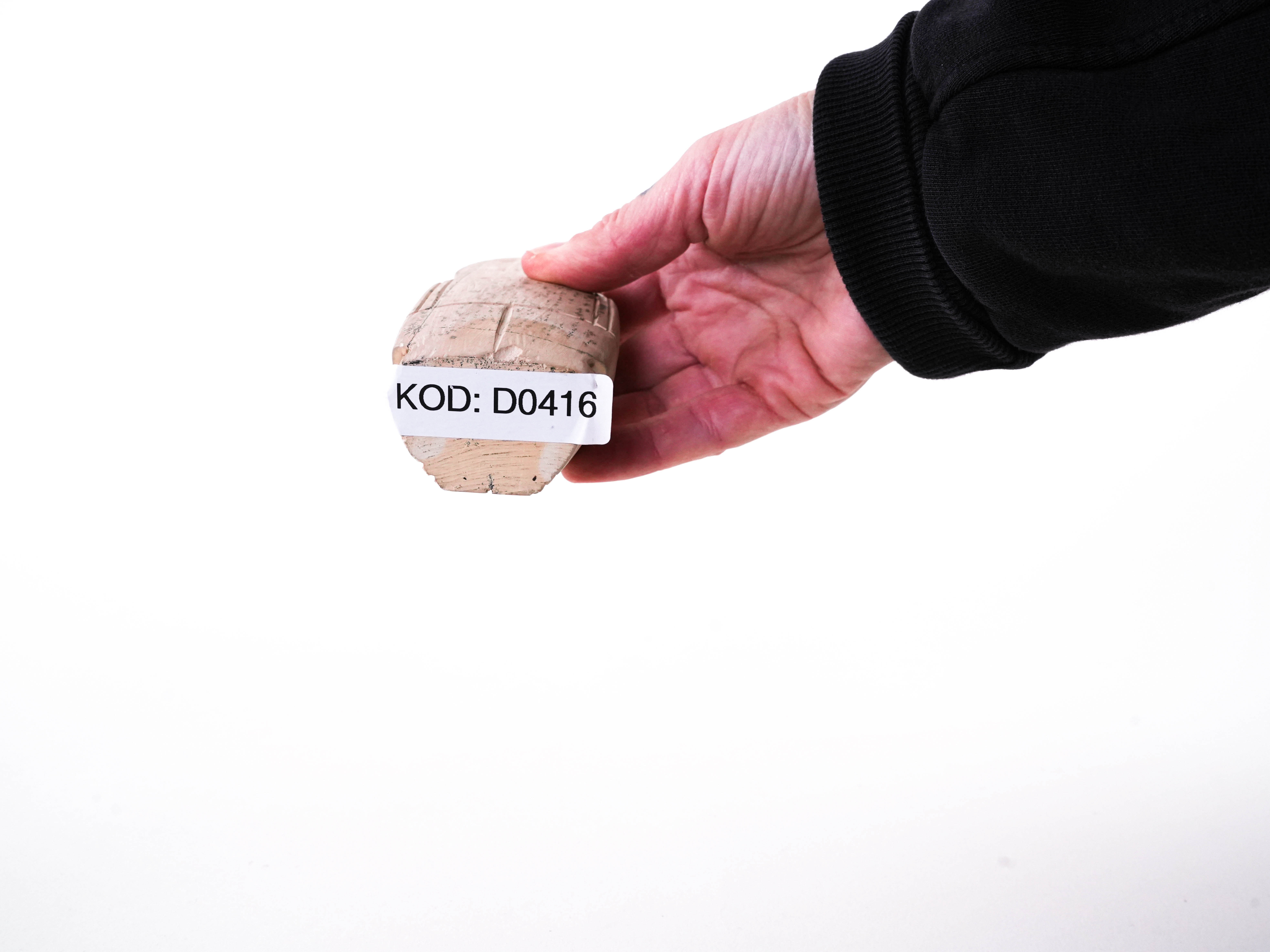 Decorative Figure Tribal Style Beige 1960s