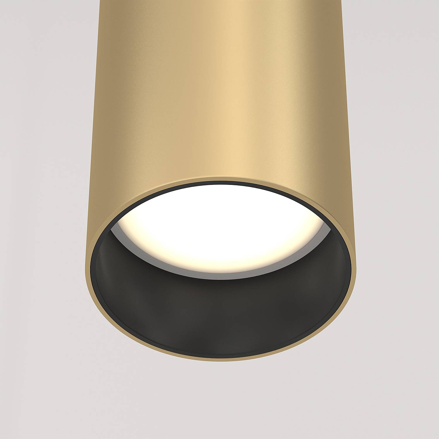 Focus Pendelleuchte Aluminium Gold 1-flammig