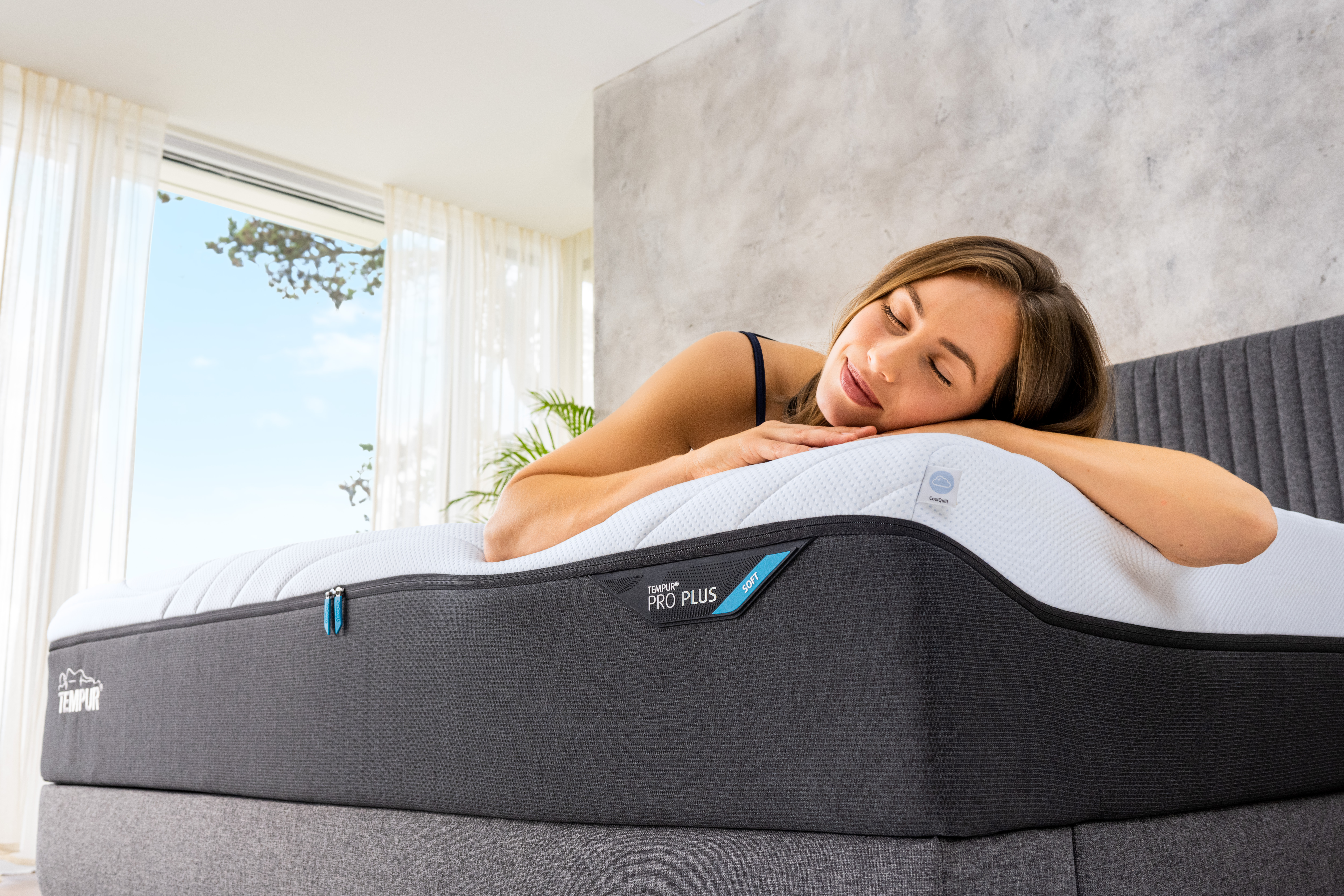 PRO® CoolQuilt Matratze 27cm Weich 140cm Breite