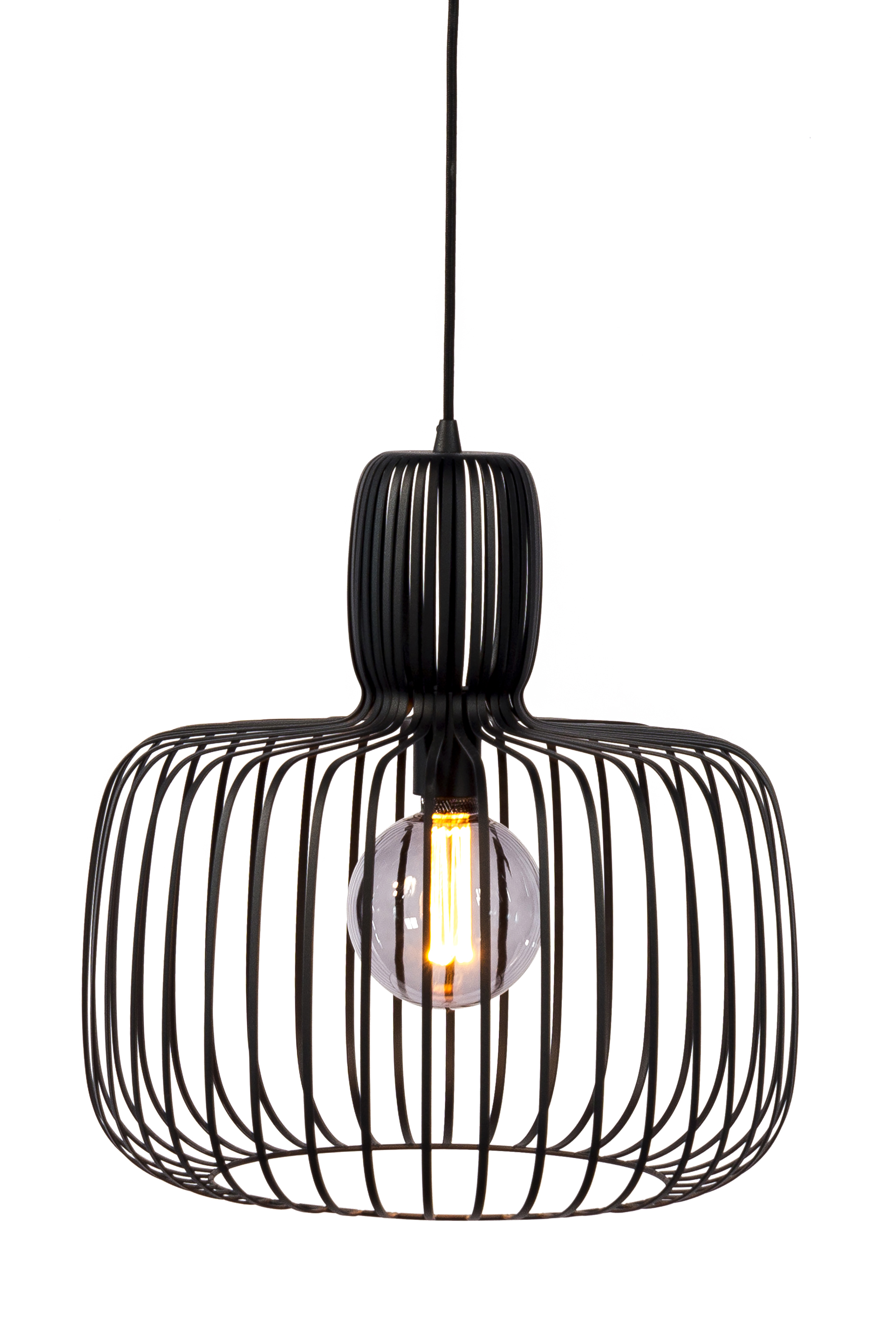Pendant light Metal Black