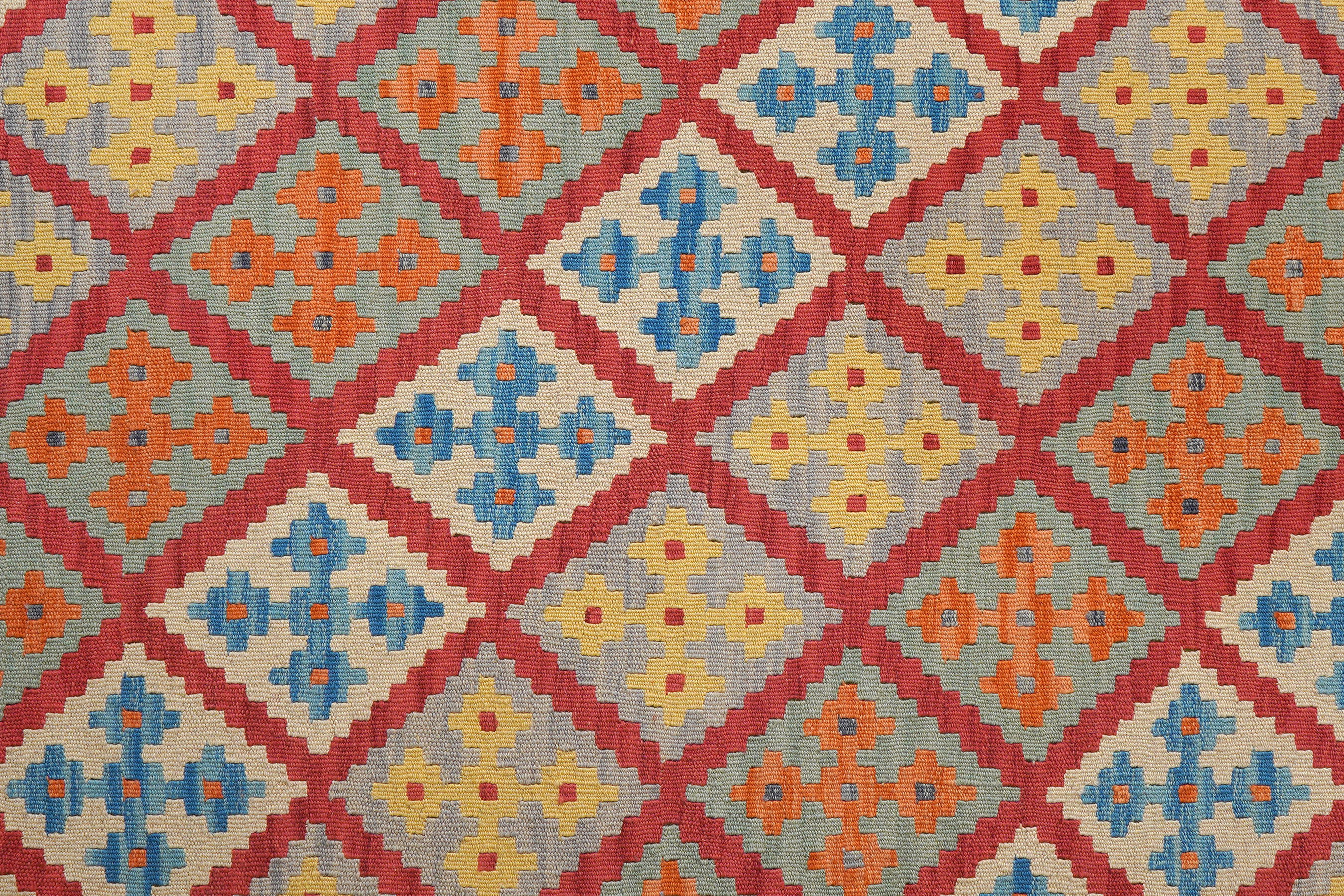 Kelim Gashgai Wool Multicolored