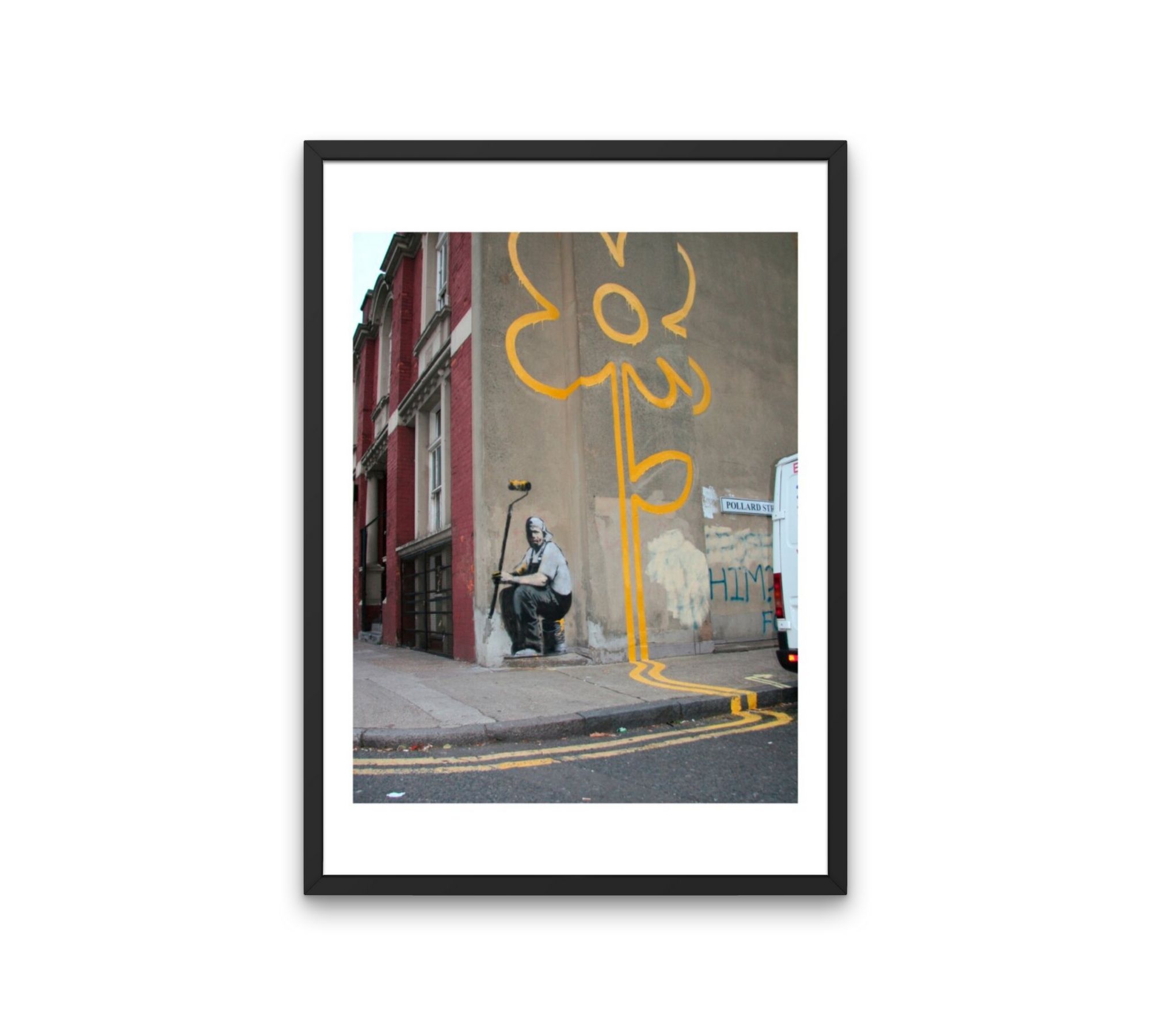 Pollard St - Banksy 33 x 40 cm